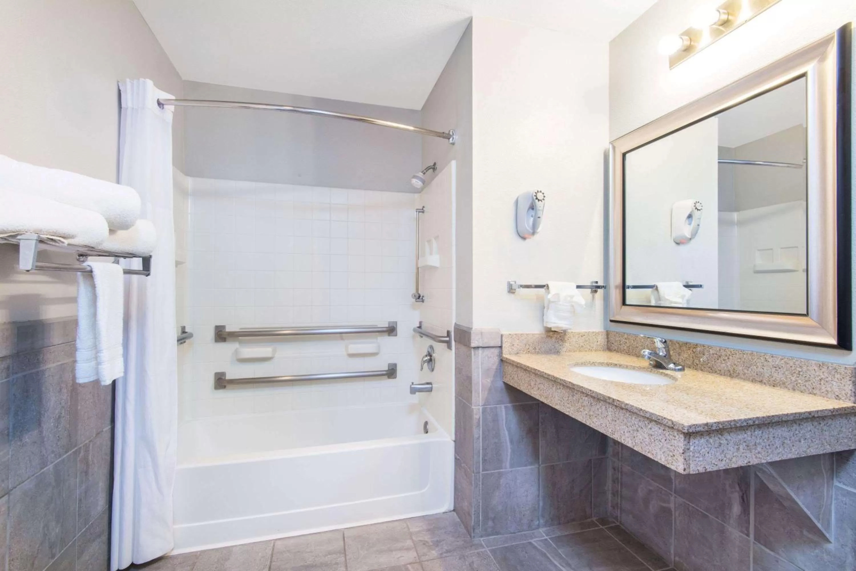 Bathroom in Days Inn by Wyndham Carlsbad