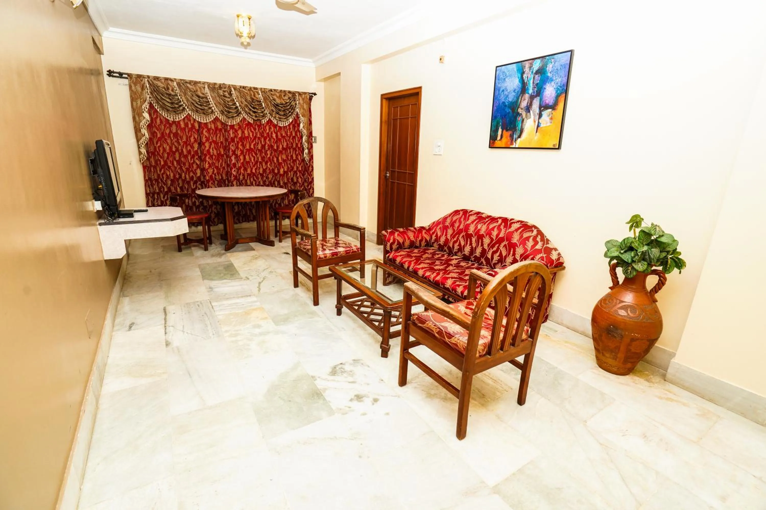 Living room in Hotel Mangalore International