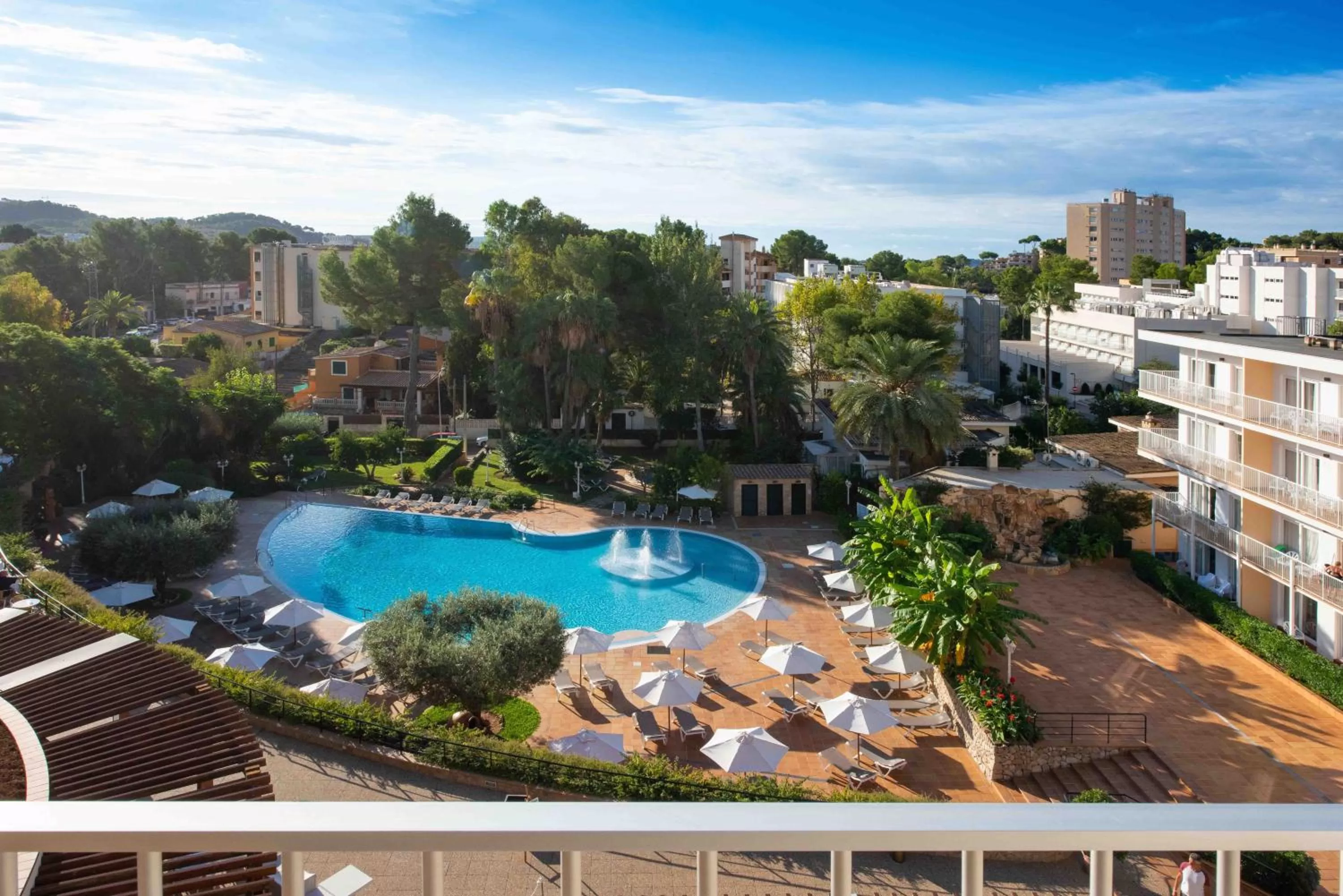 Pool View in Valentin Park Club
