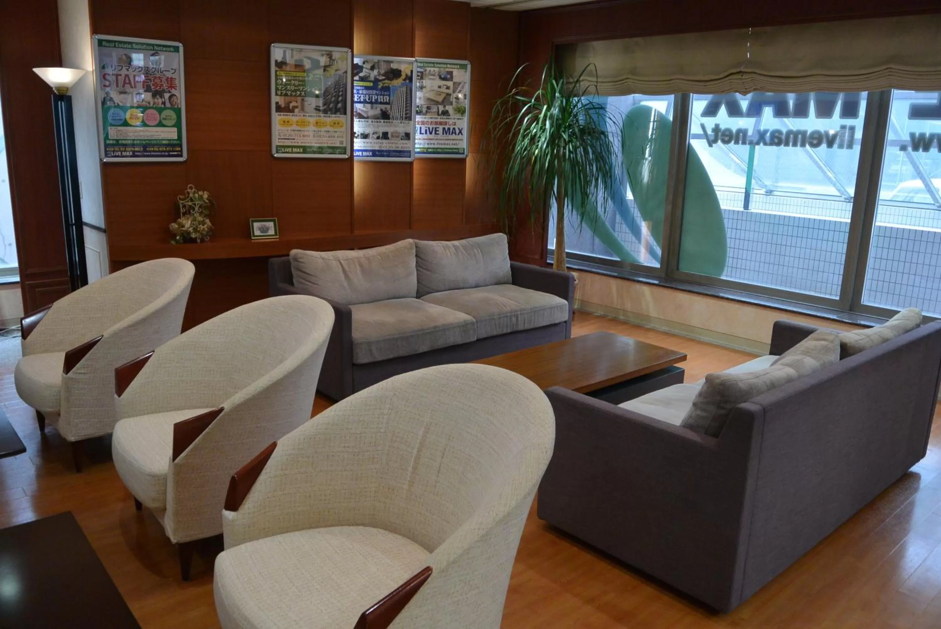 Lobby or reception in HOTEL LiVEMAX BUDGET SAPPORO