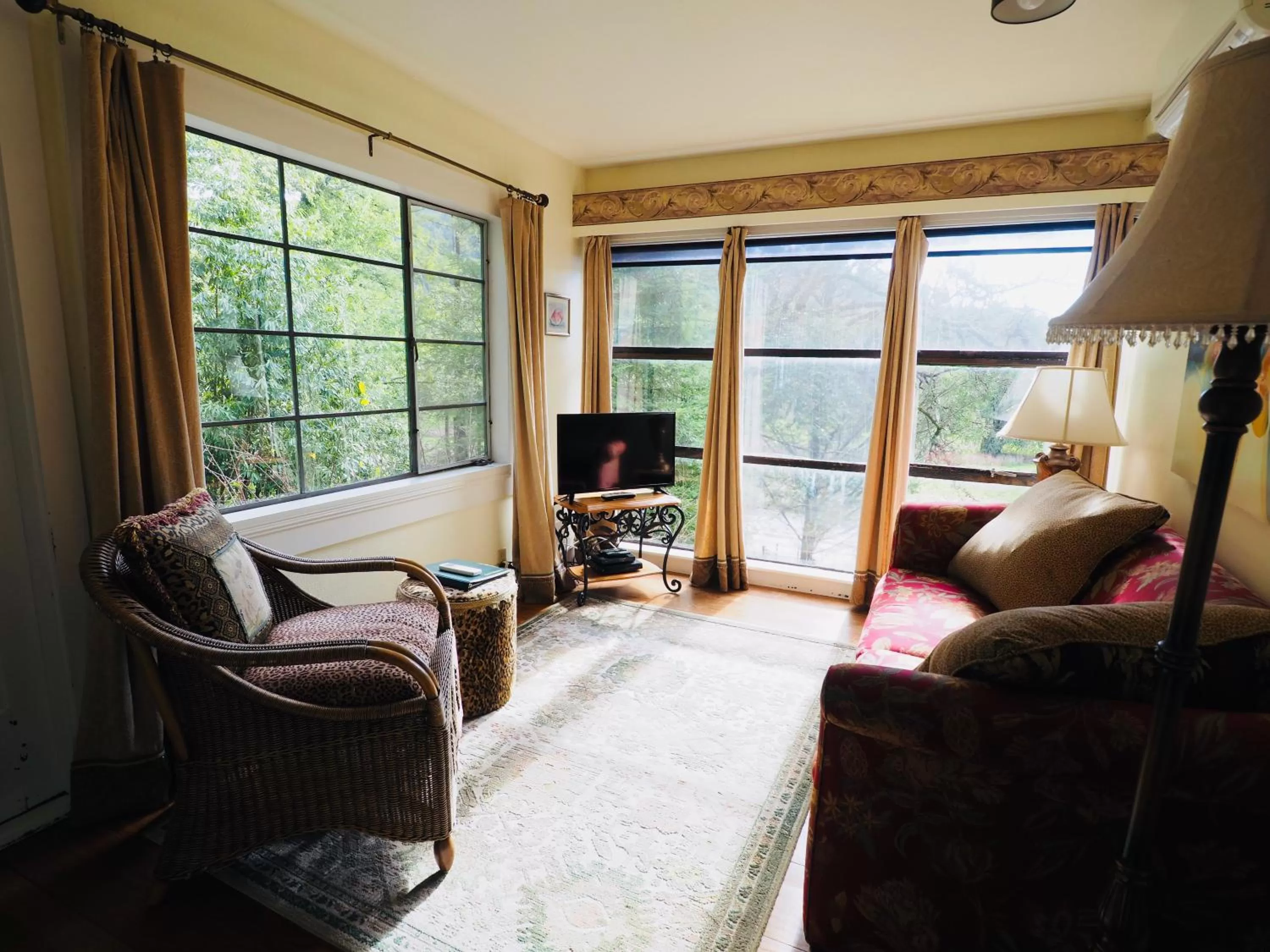Seating Area in Mine and Farm, The Inn at Guerneville, CA