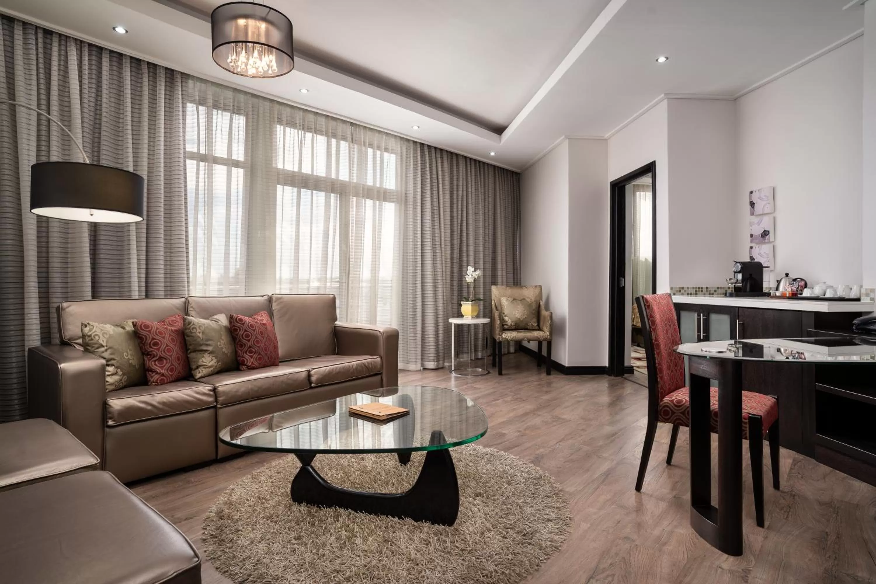 Living room in The Oasis