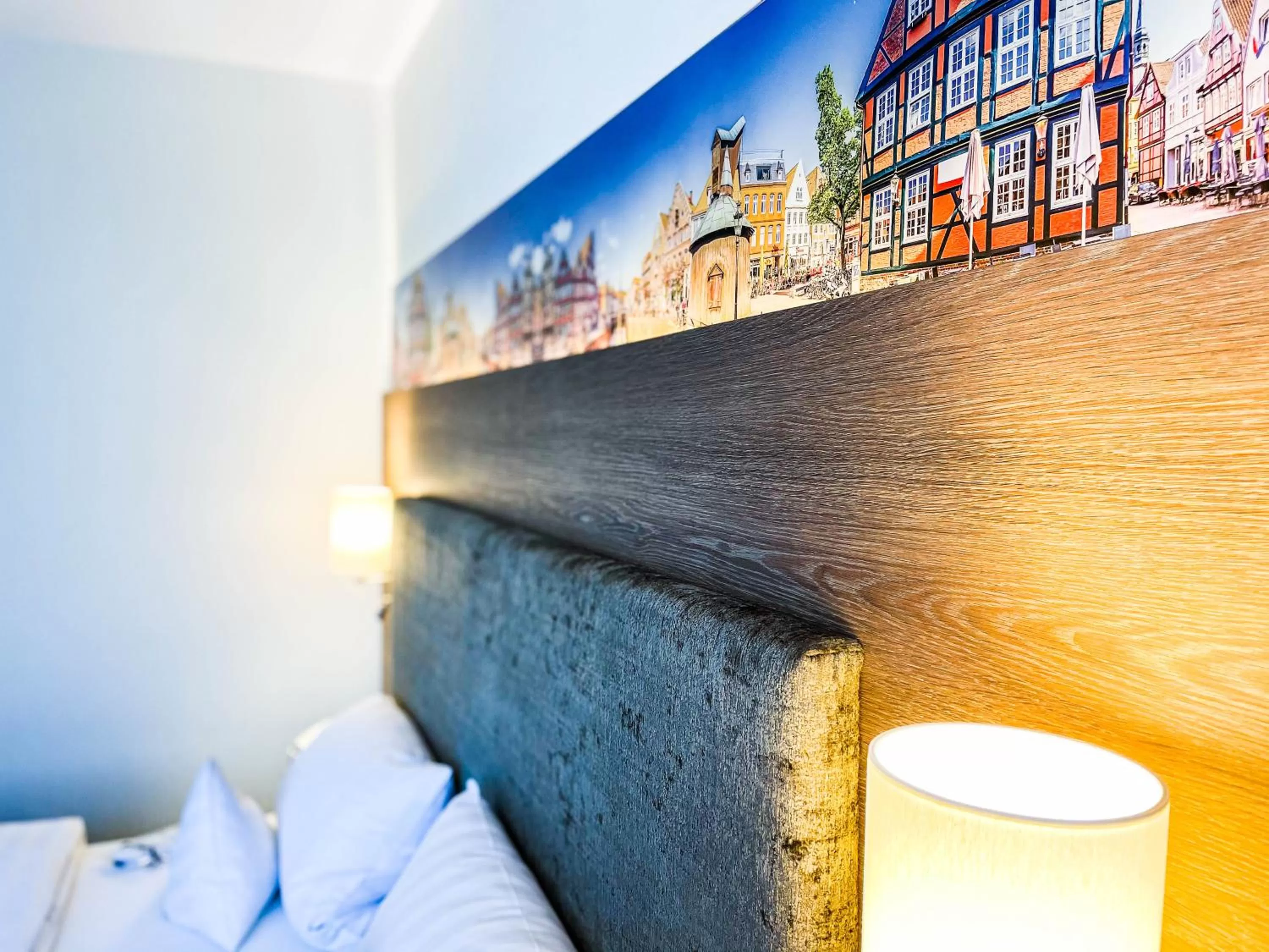 Bedroom, Bed in Hotel-Restaurant Vier Linden