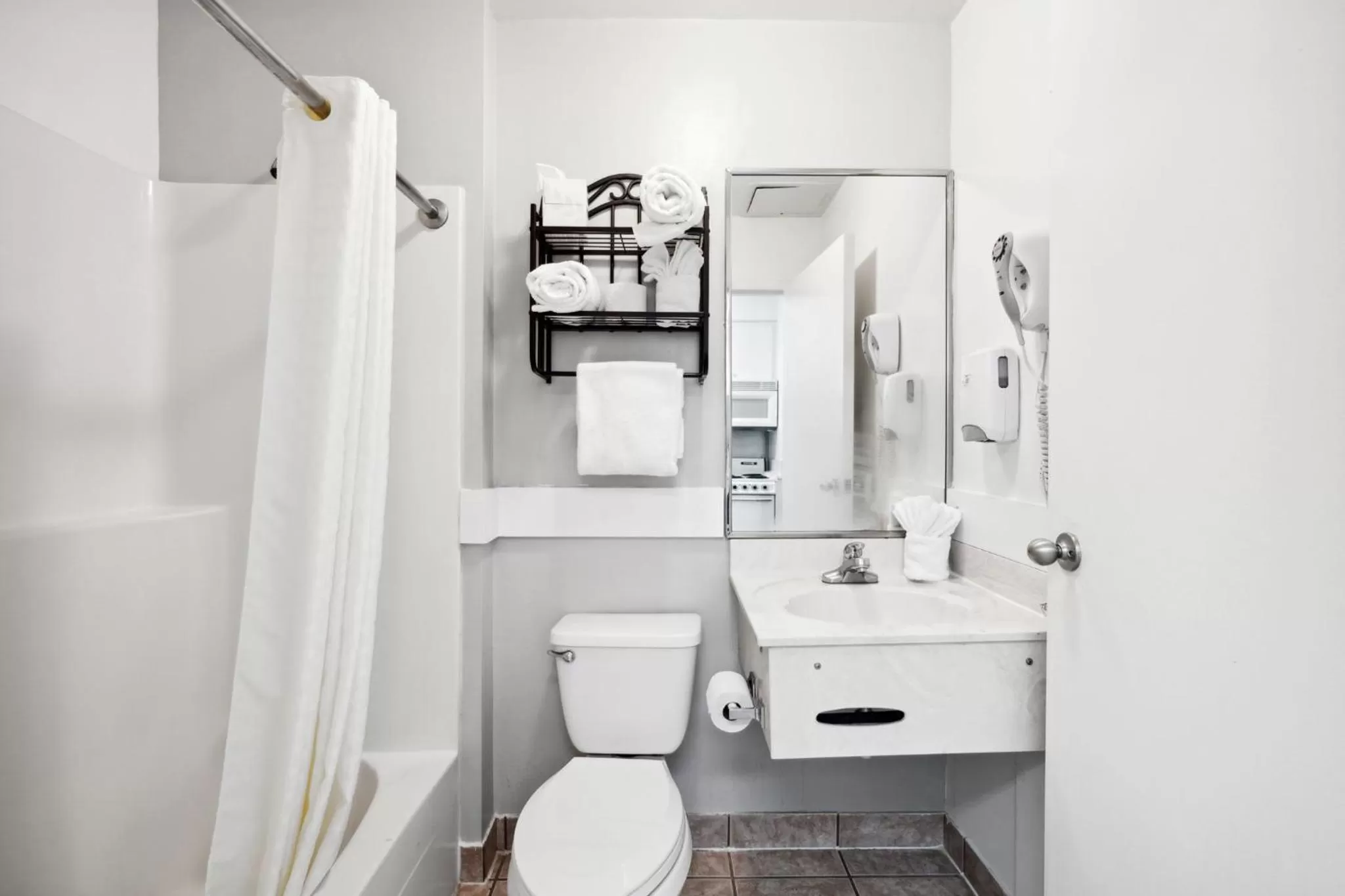 Bathroom in Beach Tower Beachfront Hotel, a By The Sea Resort