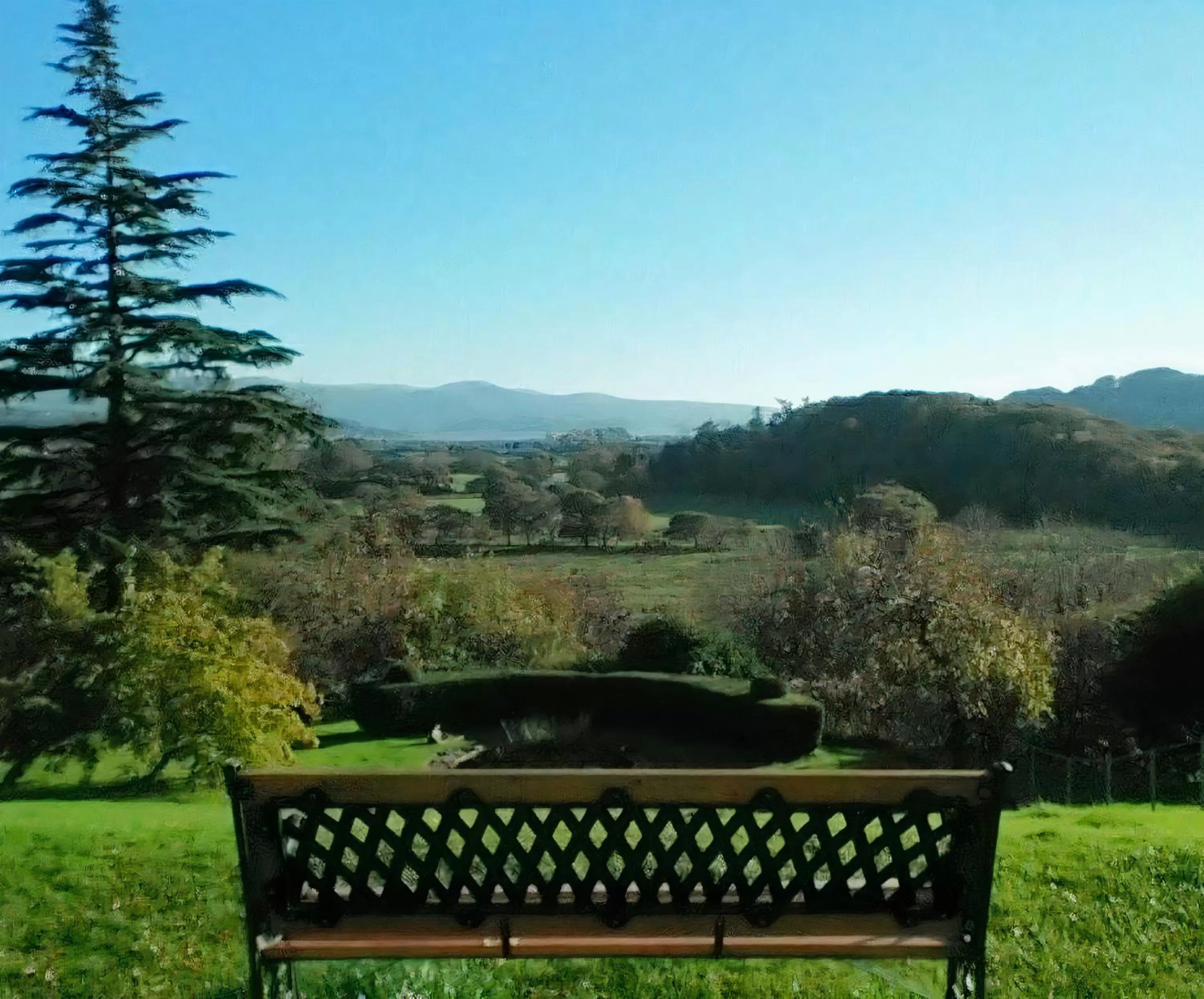 View (from property/room) in Plas Tan-Yr-Allt Historic Country House & Estate