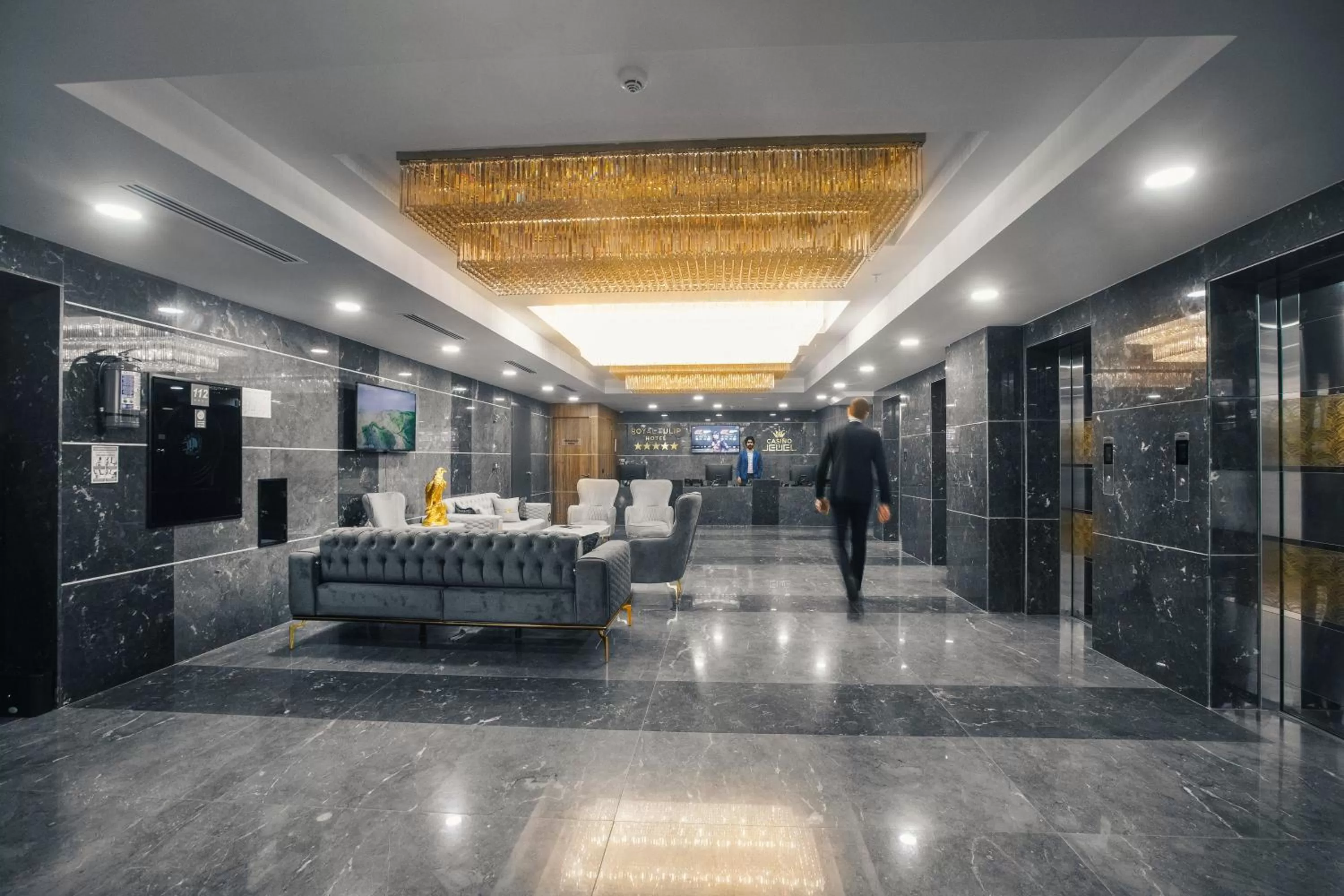 Lobby or reception in Royal Tulip Hotel & Casino, Tbilisi