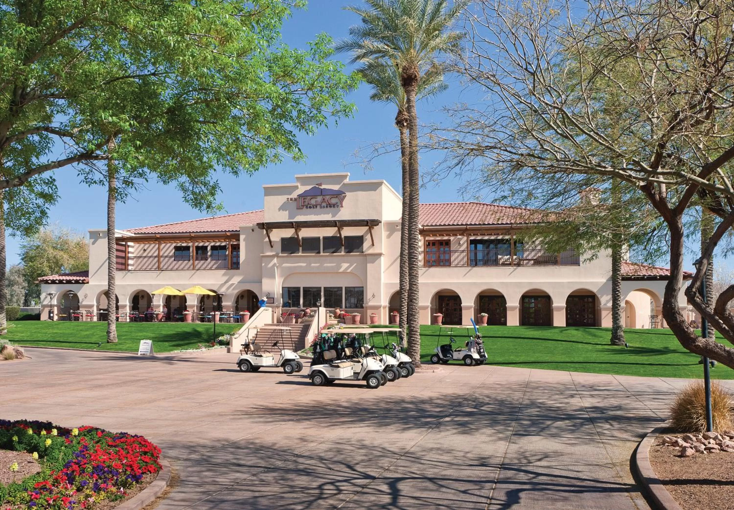 Property building in The Legacy Golf Resort