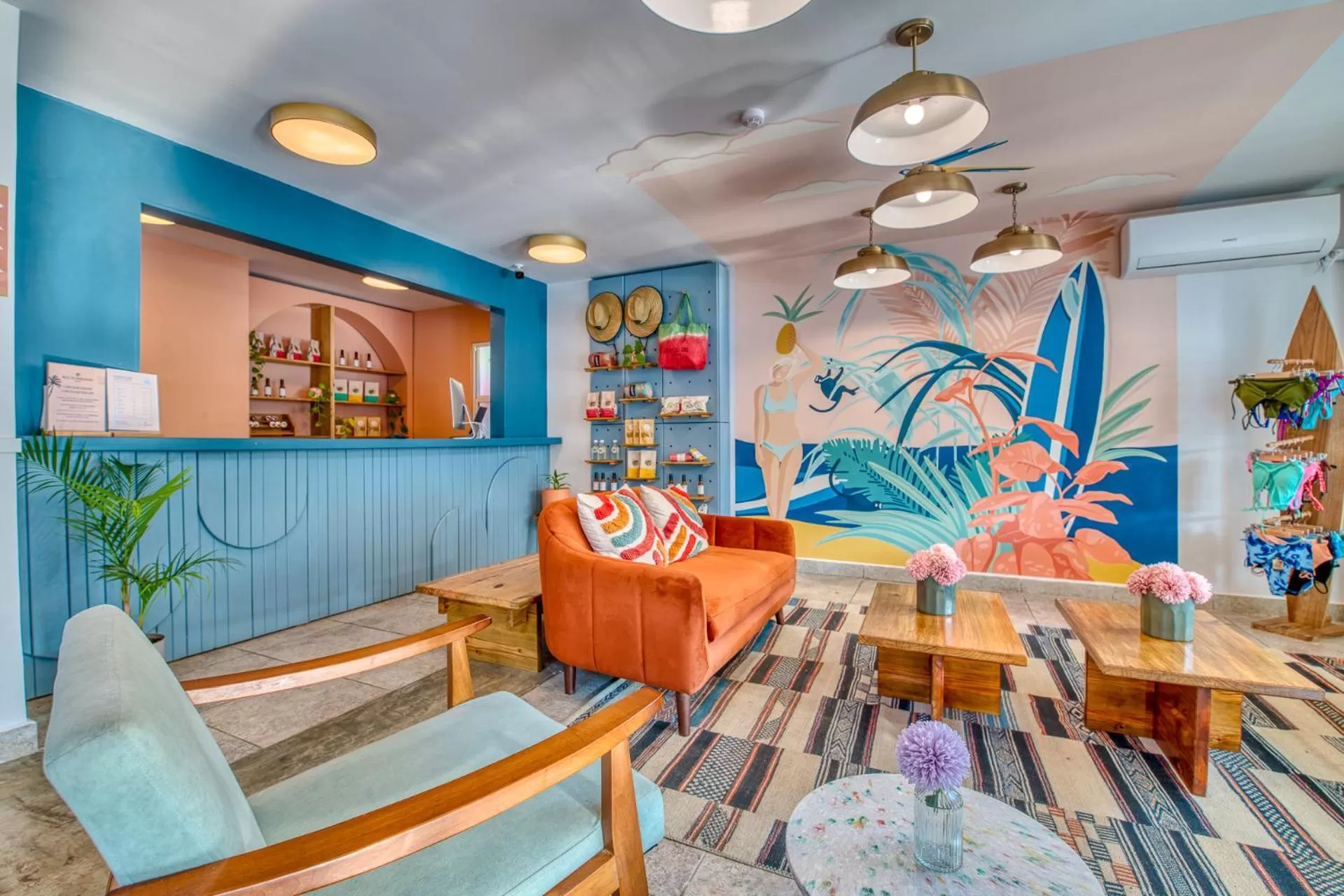 Living room in Bocas Paradise Hotel