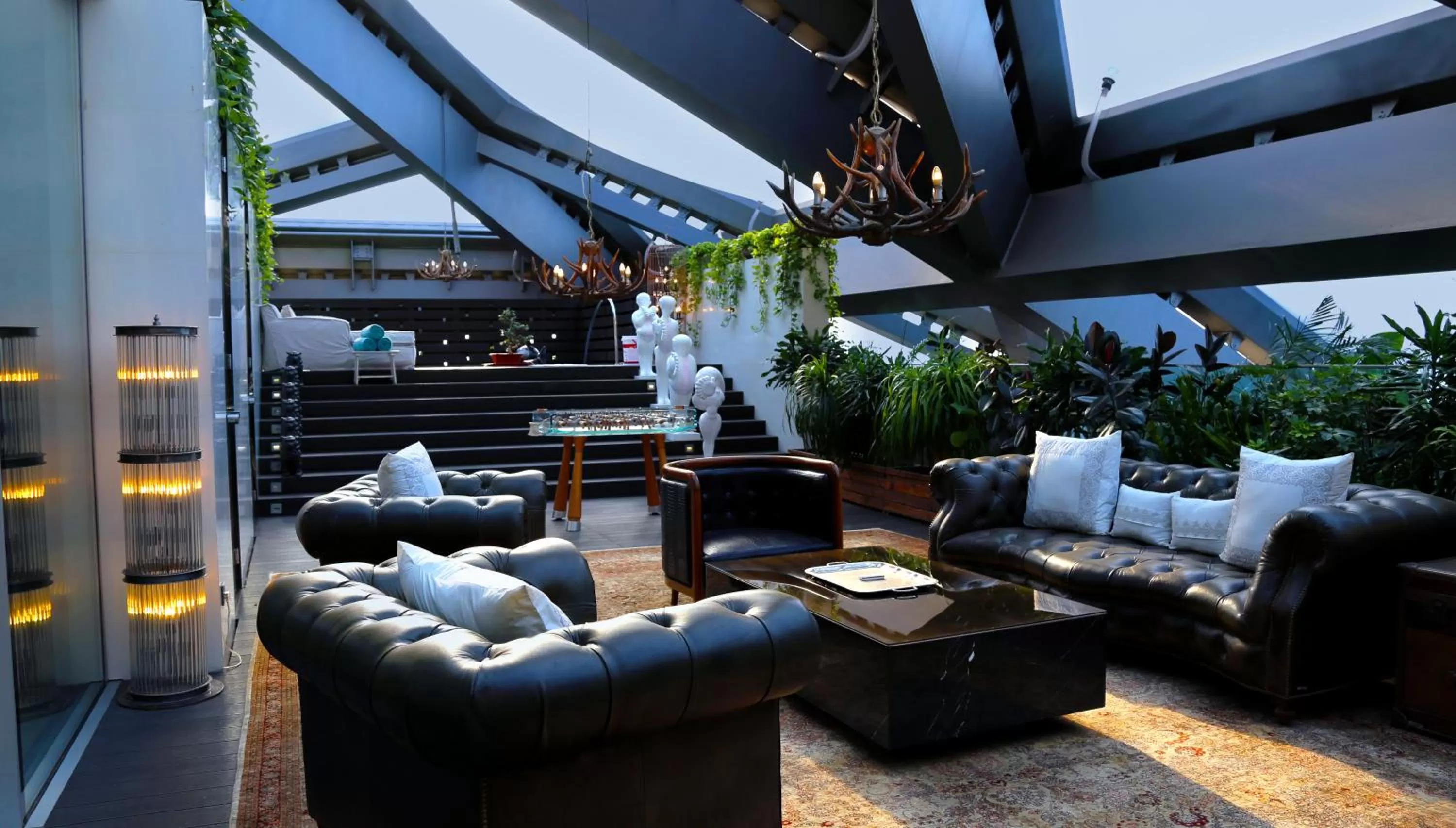 Balcony/Terrace in Hotel Éclat Beijing