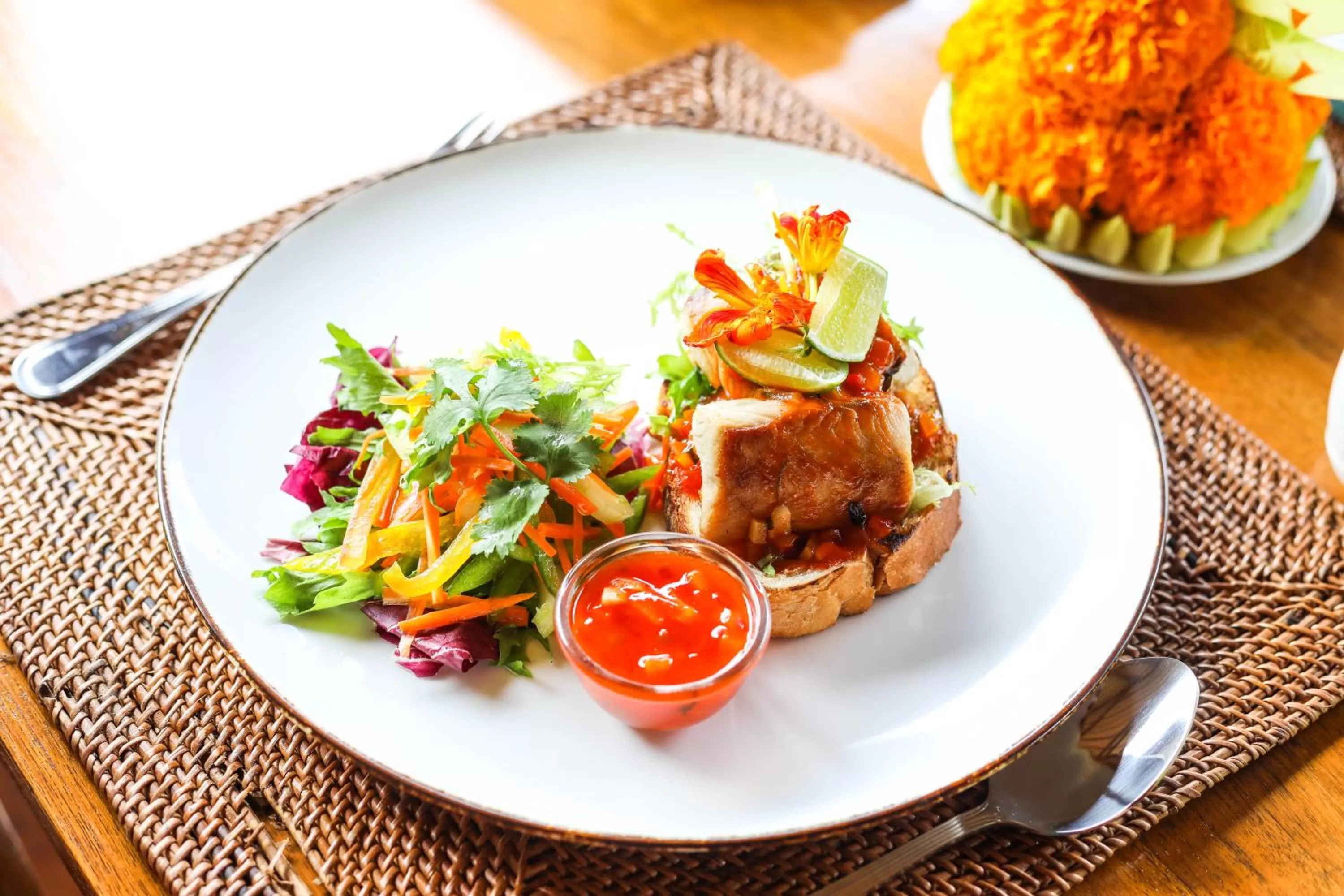 Food in BB Resort Villa and Spa