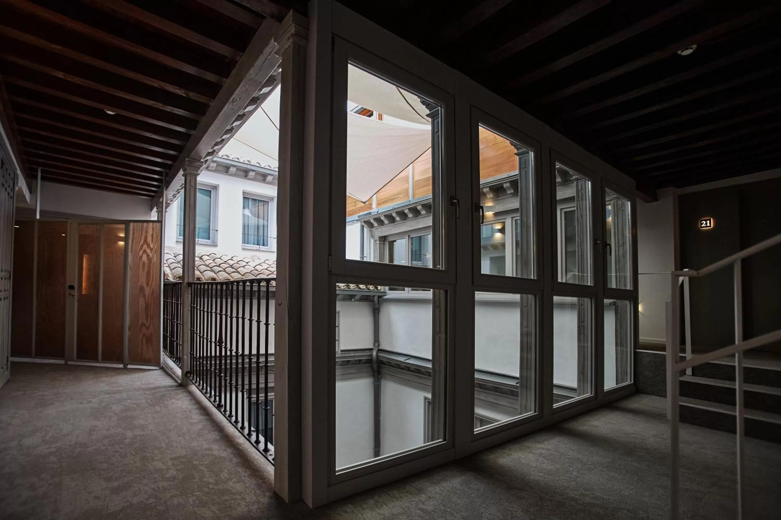 Property building in Hotel Boutique Posada Sillería