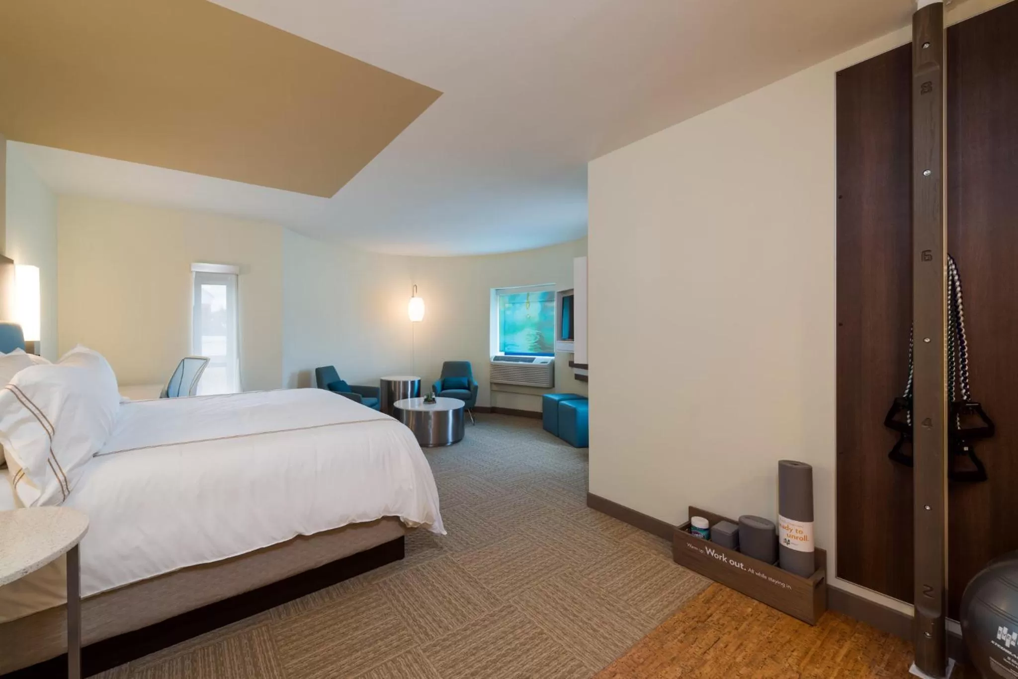 Photo of the whole room, Bed in EVEN Hotel Rockville - Washington, DC Area by IHG