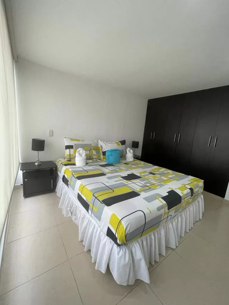 Bed in Lindos apartaestudios y habitaciones en Ibague