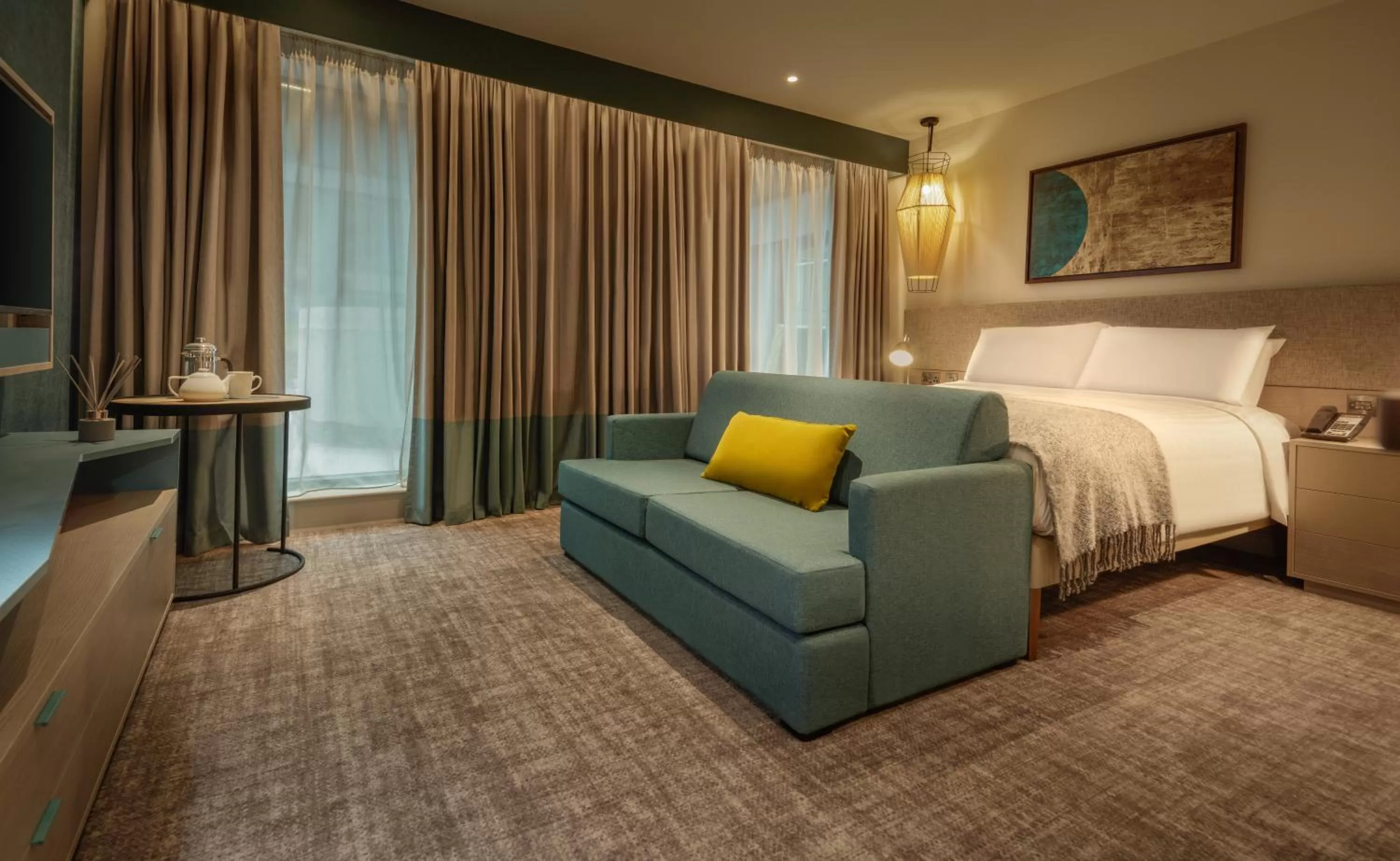 Bed in Staybridge Suites London Heathrow - Bath Road, an IHG Aparthotel