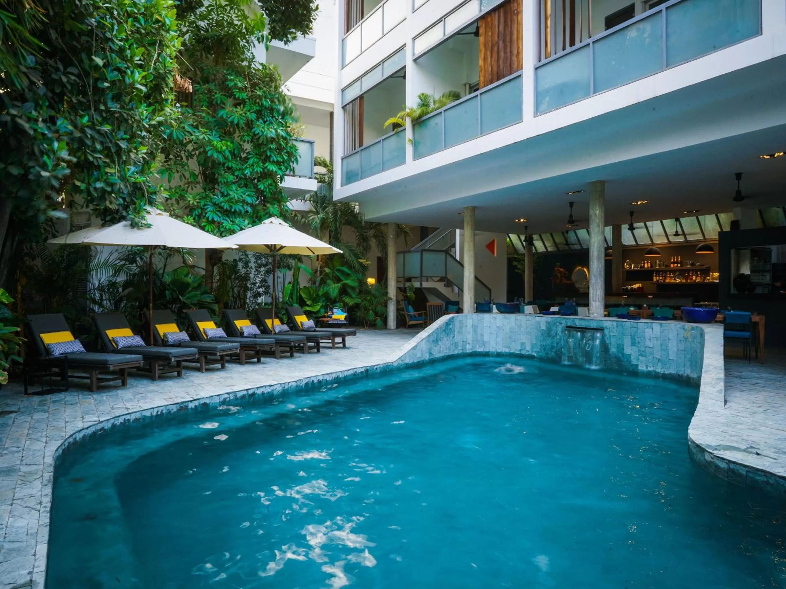 Pool view in Rambutan Resort – Phnom Penh