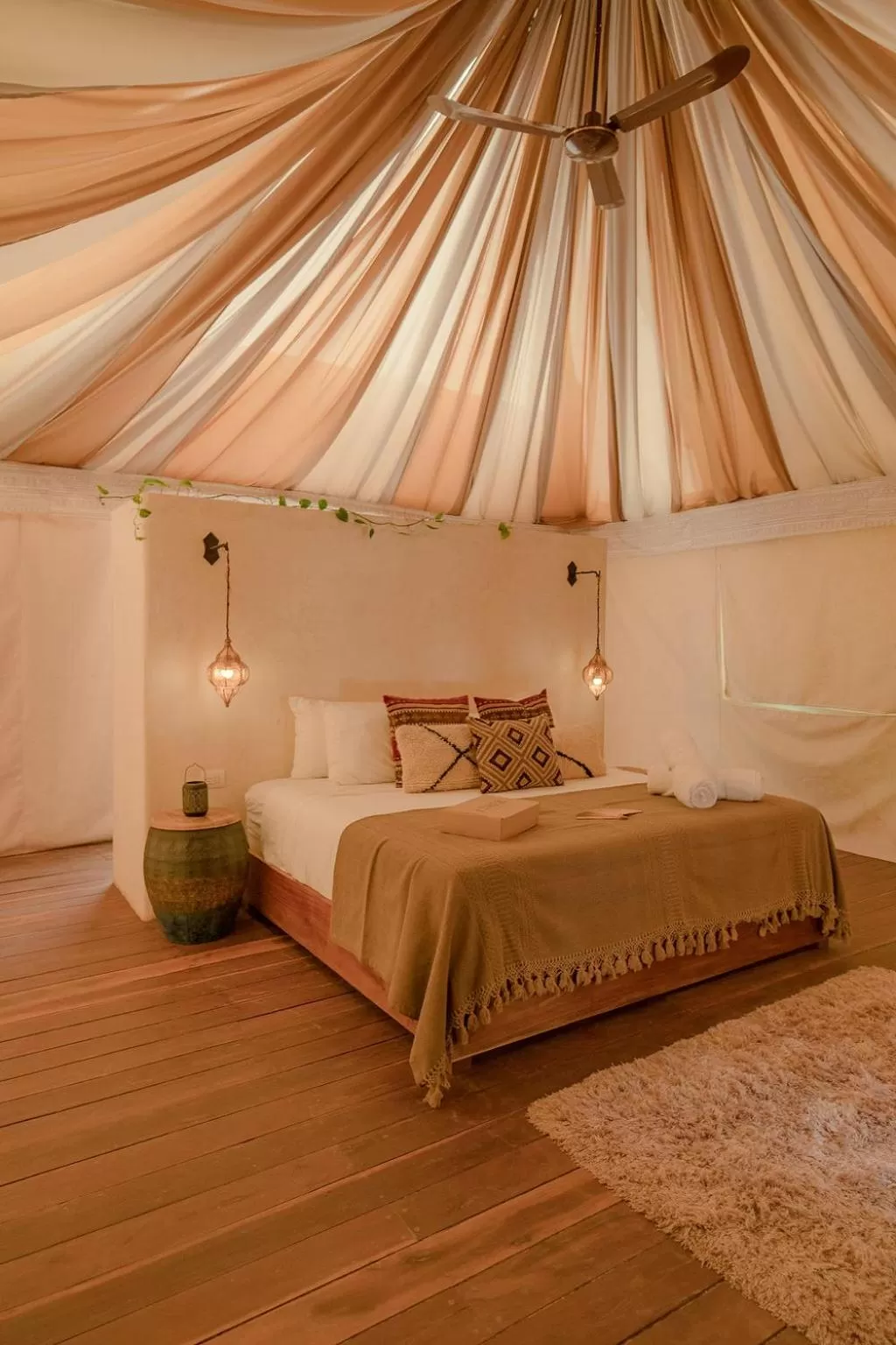 Bedroom, Bed in Ether Tulum