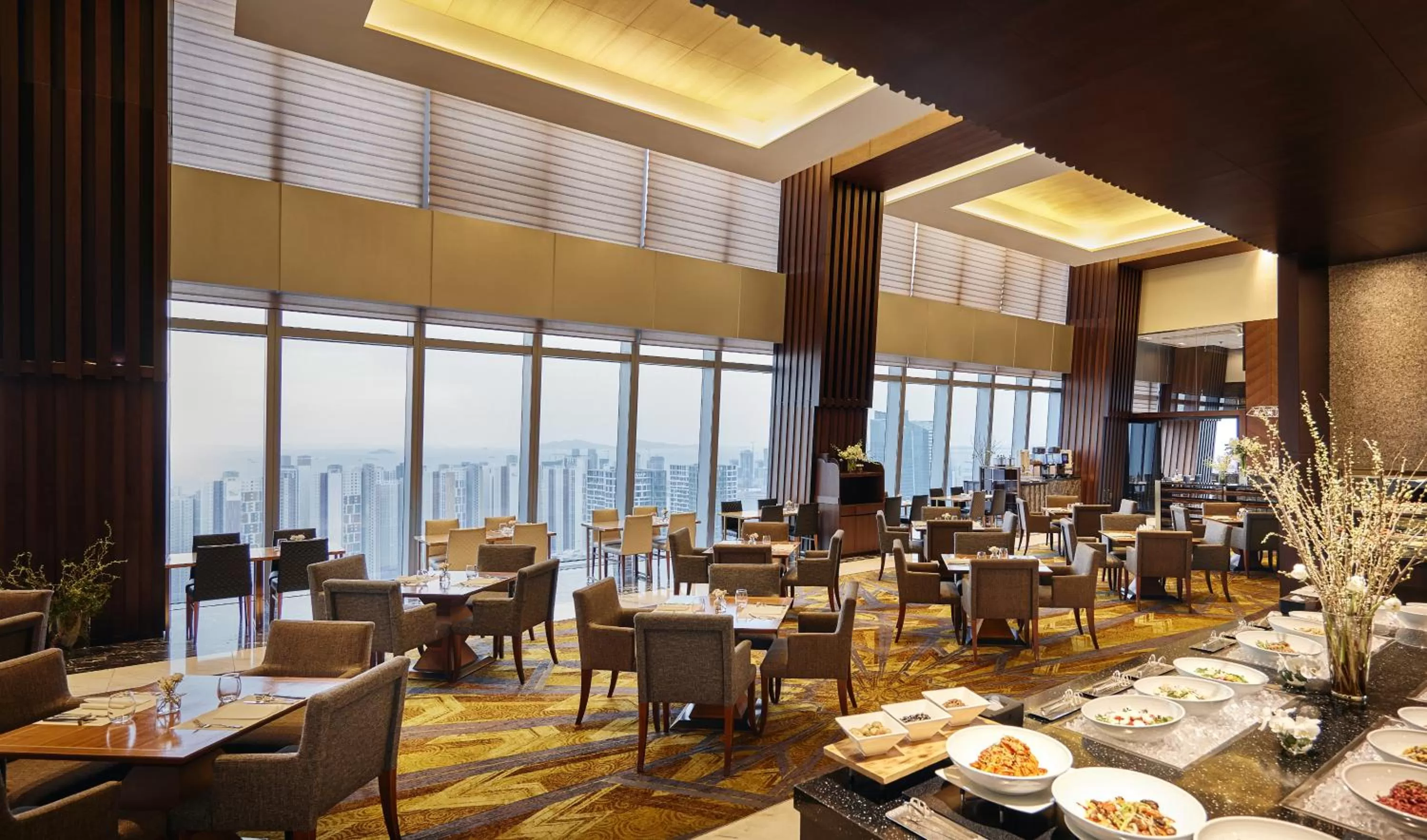 Restaurant/places to eat in Oakwood Premier Incheon