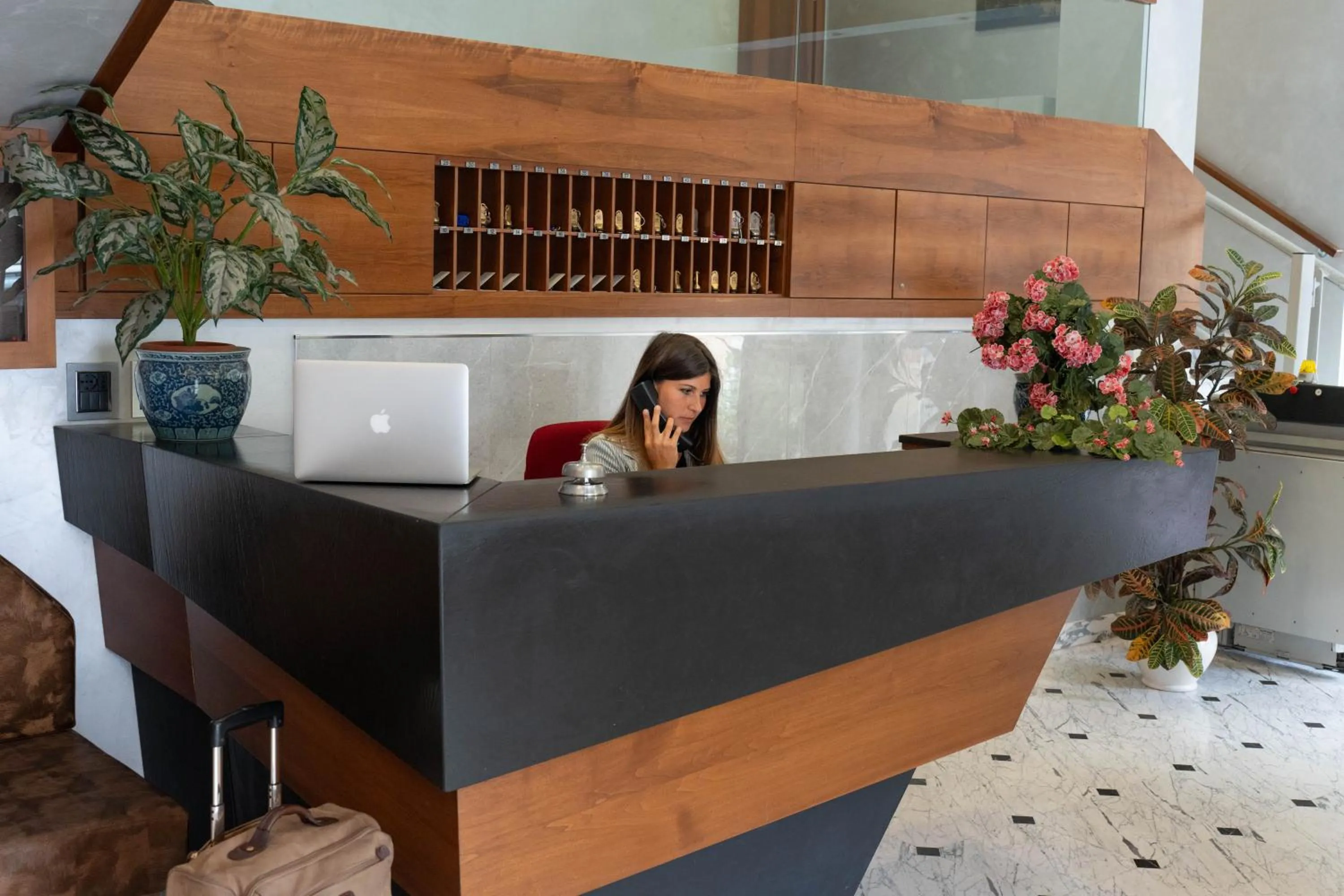 Lobby or reception in Hotel Iris