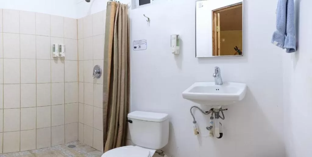 Bathroom in Mapi's Cabins