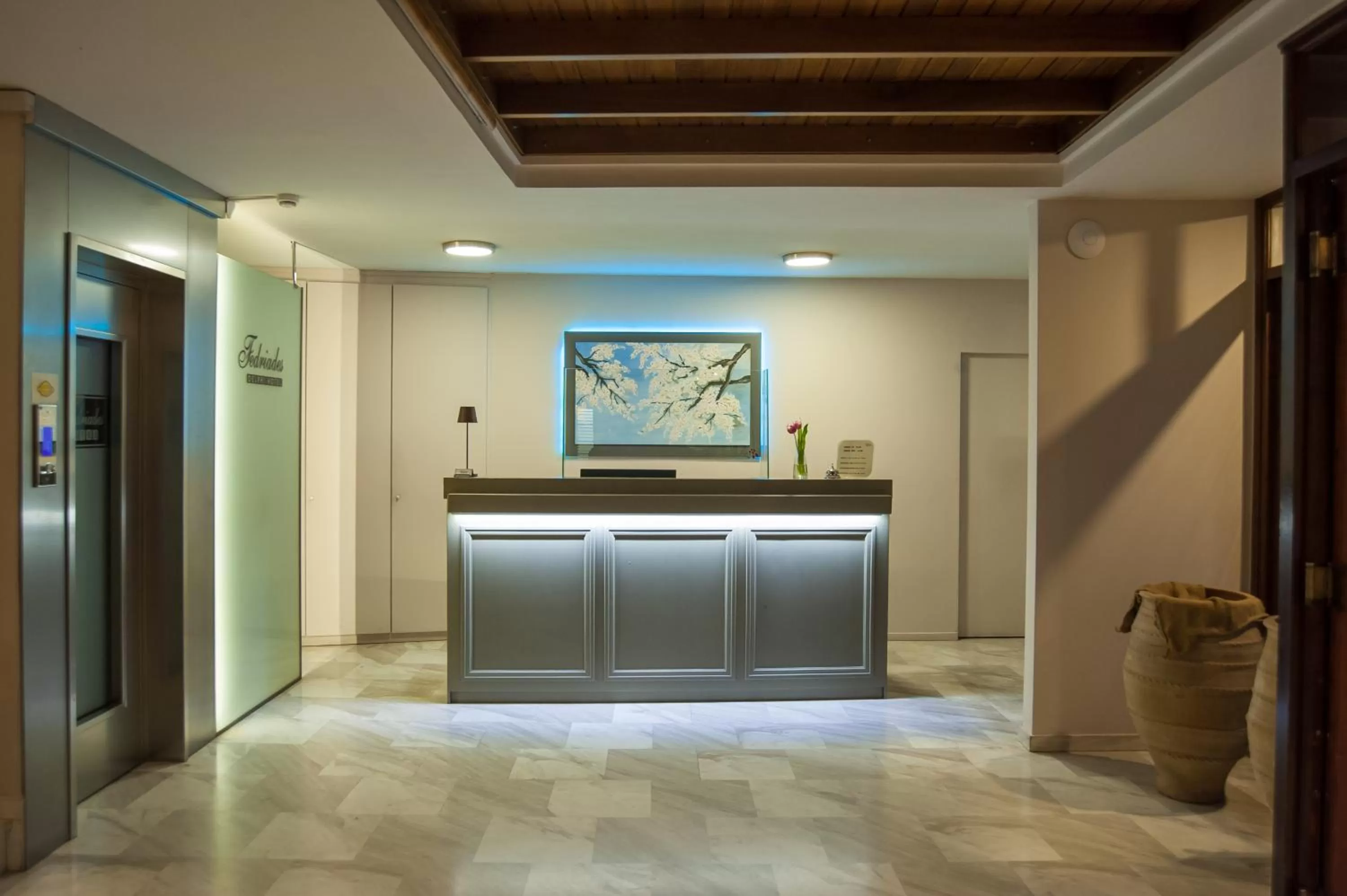 Lobby or reception in Fedriades Delphi Hotel