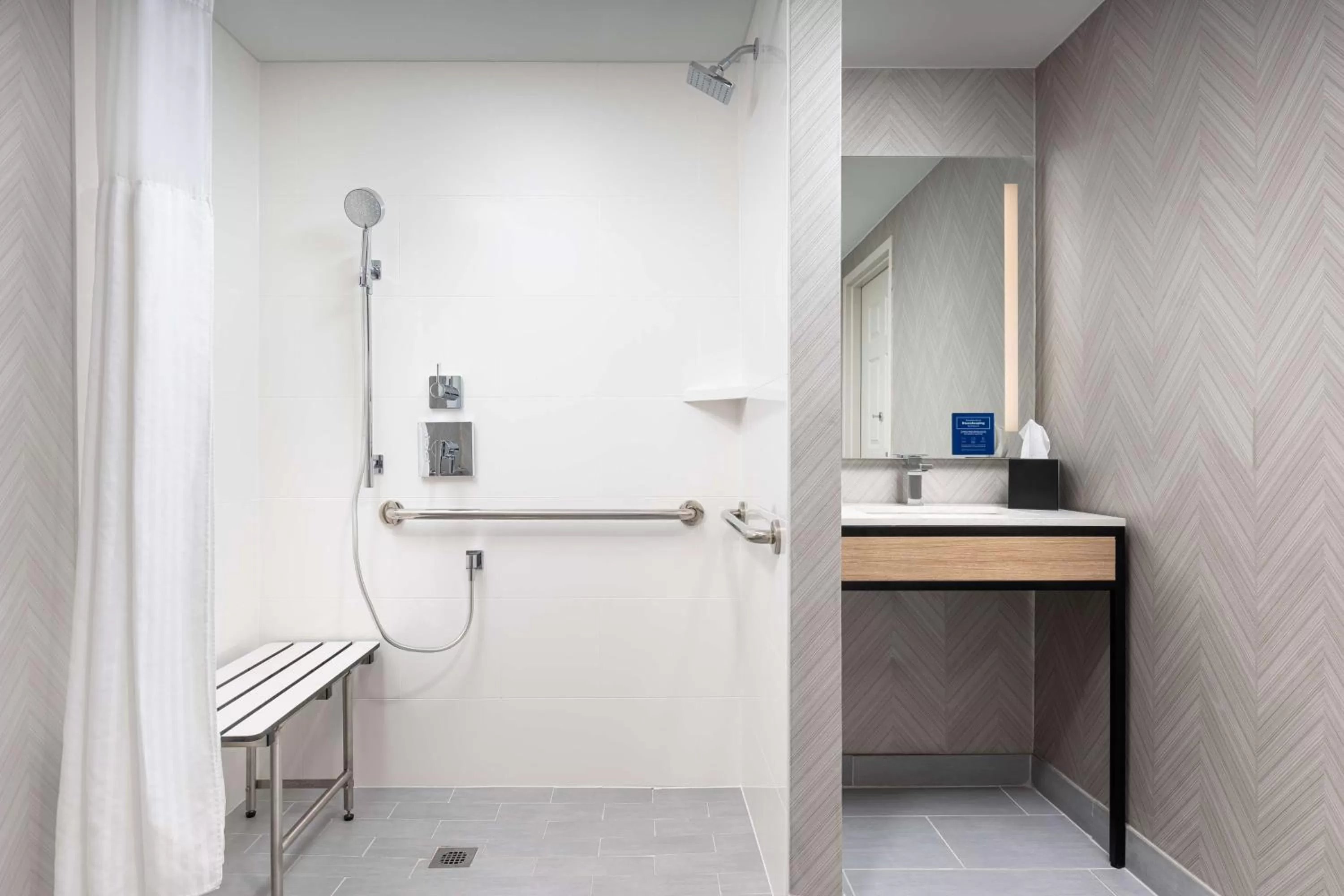 Bathroom in Hilton Garden Inn Chattanooga Downtown