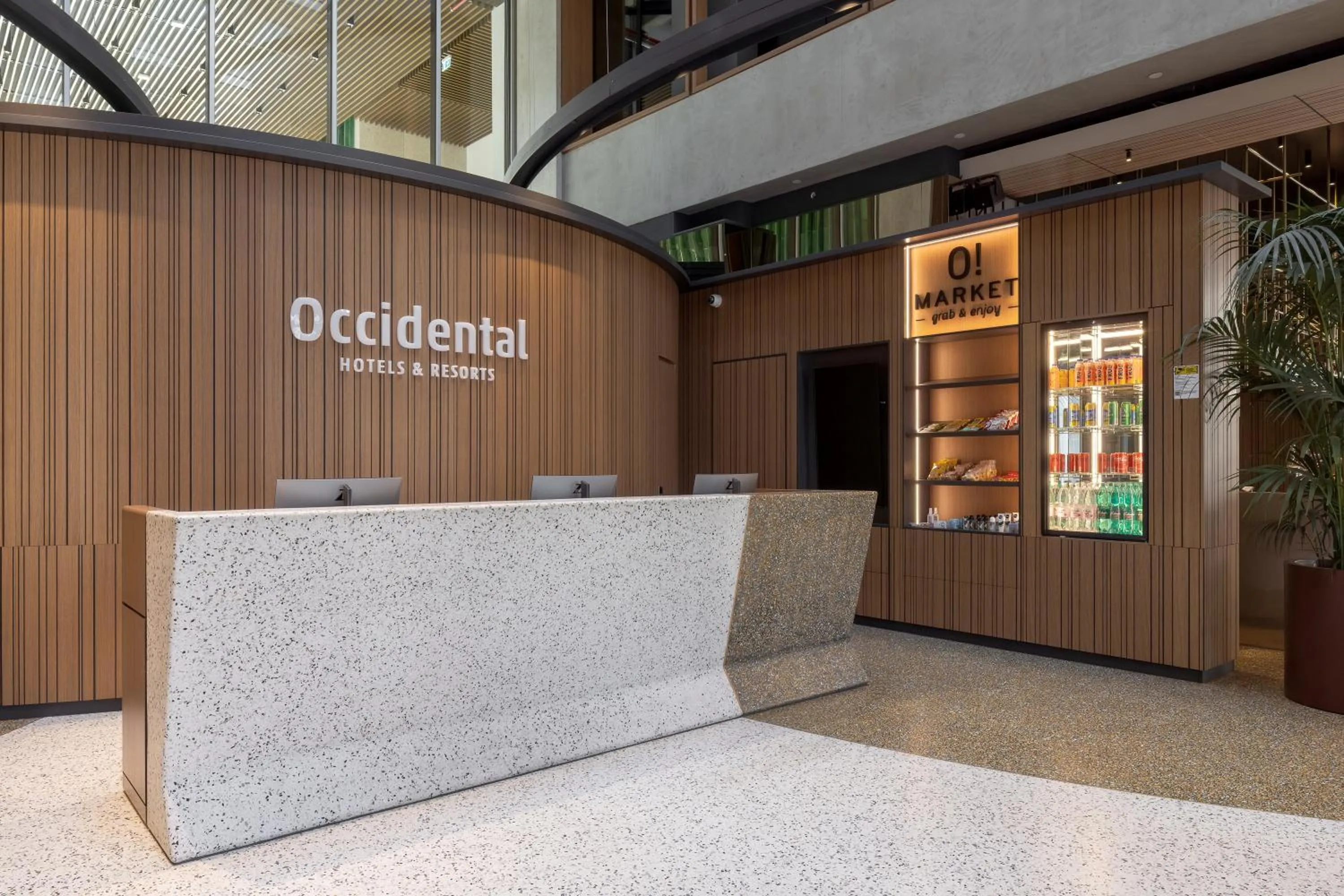 Lobby or reception in Occidental Ljubljana