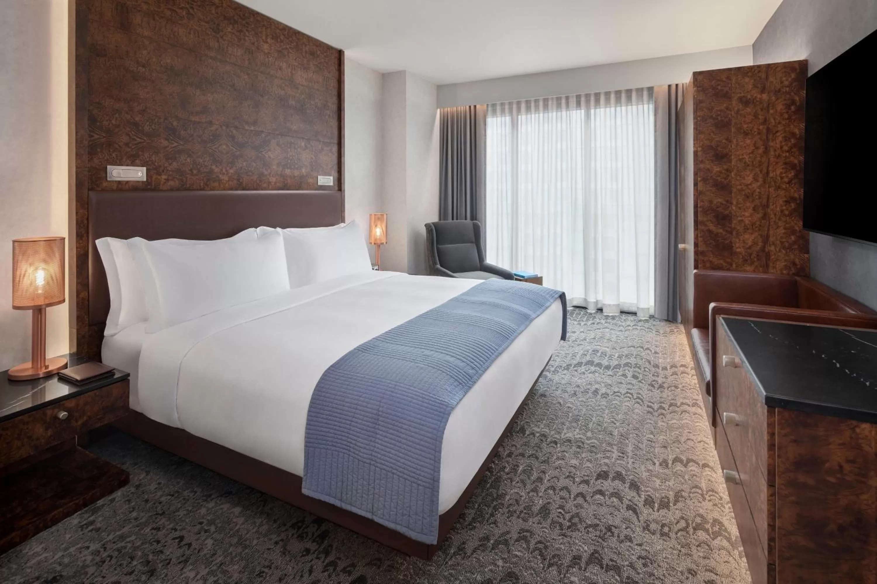 Bedroom, Bed in The Joseph, a Luxury Collection Hotel, Nashville