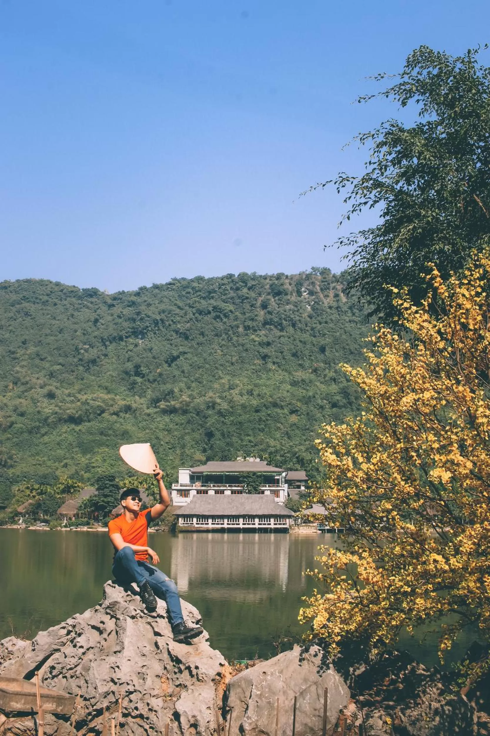 Natural landscape in Thung Nham Resort