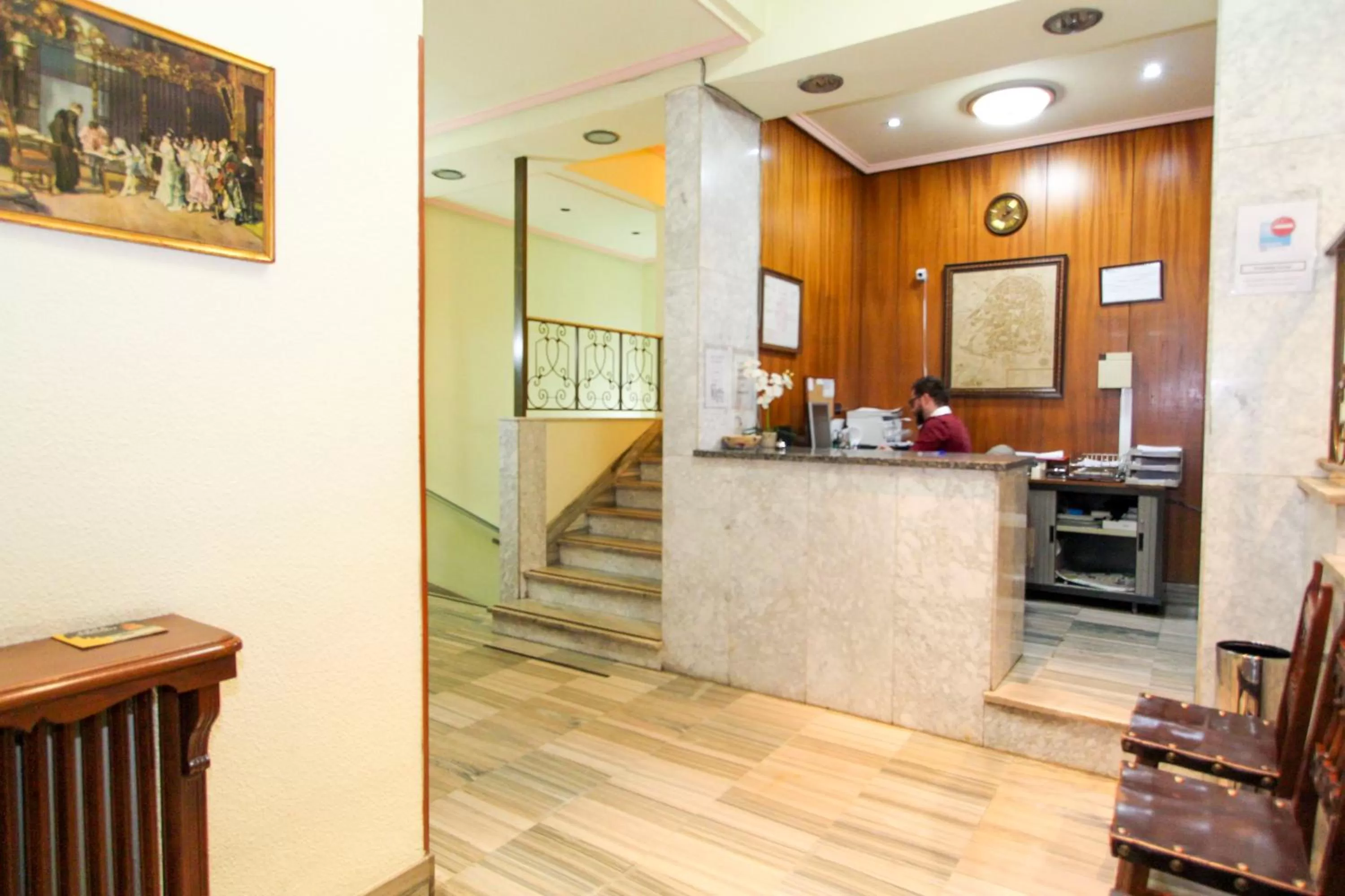 Lobby or reception in Hotel Castellano Centro