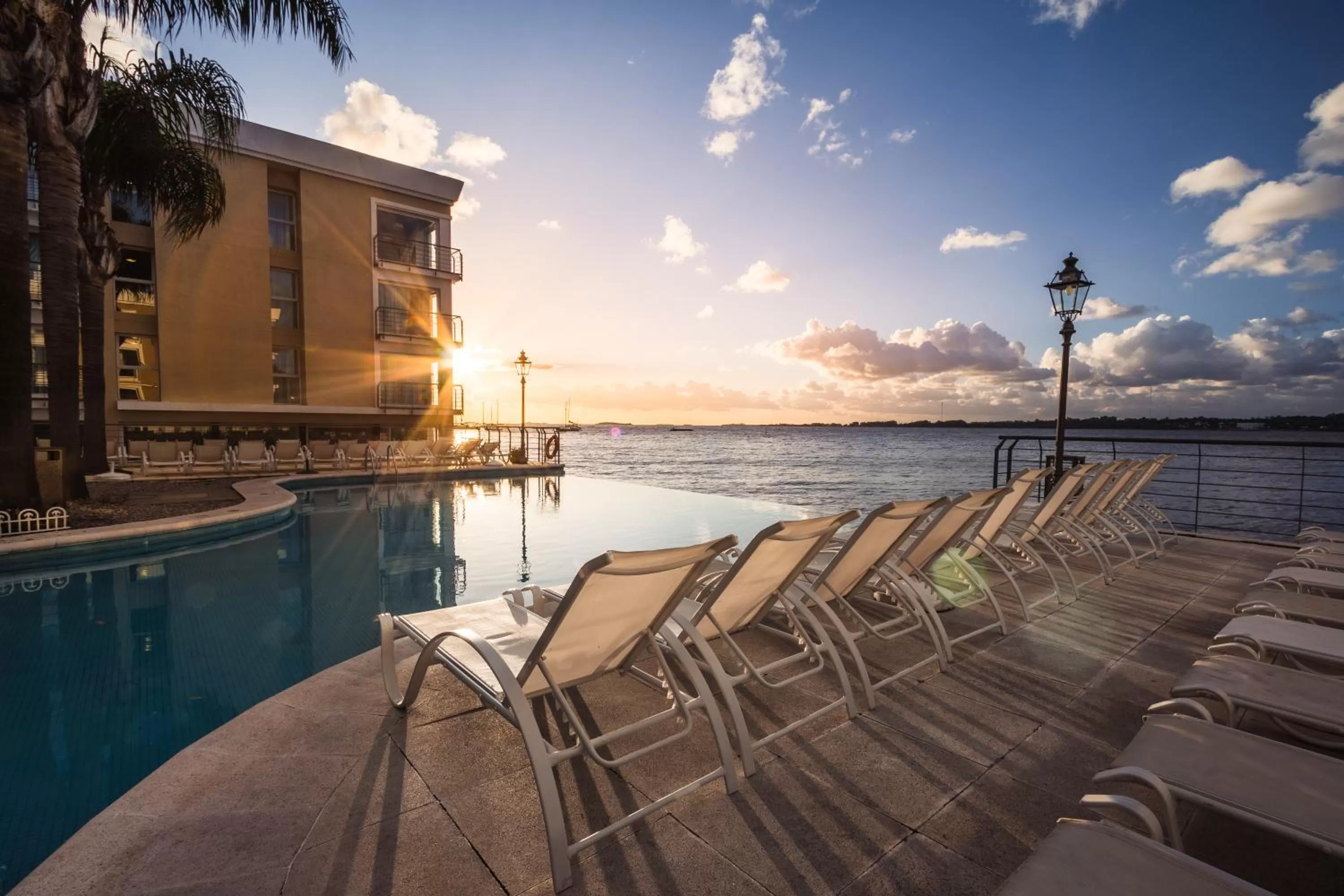 Solarium in Radisson Hotel Colonia del Sacramento