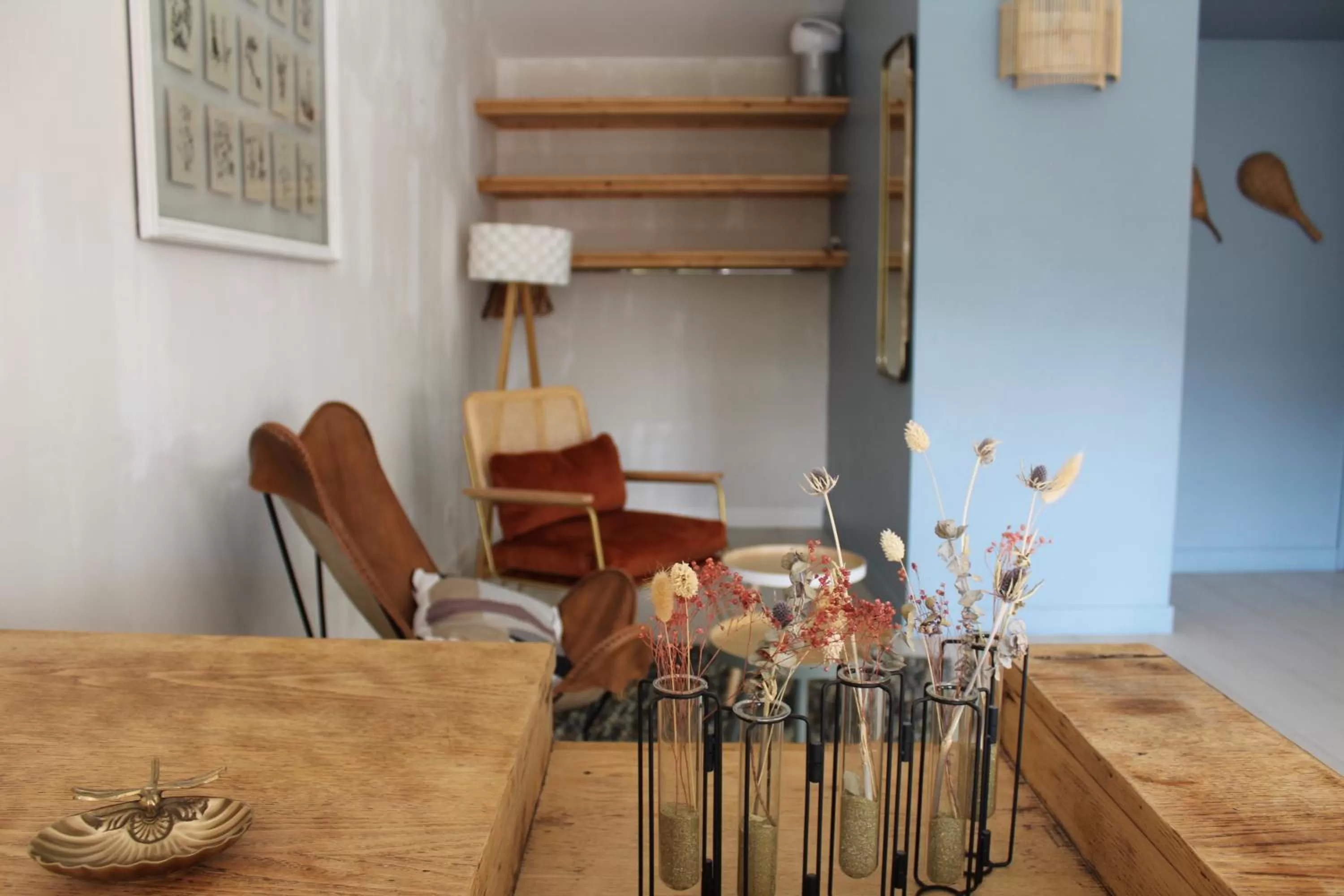 Living room in La Grande Maison