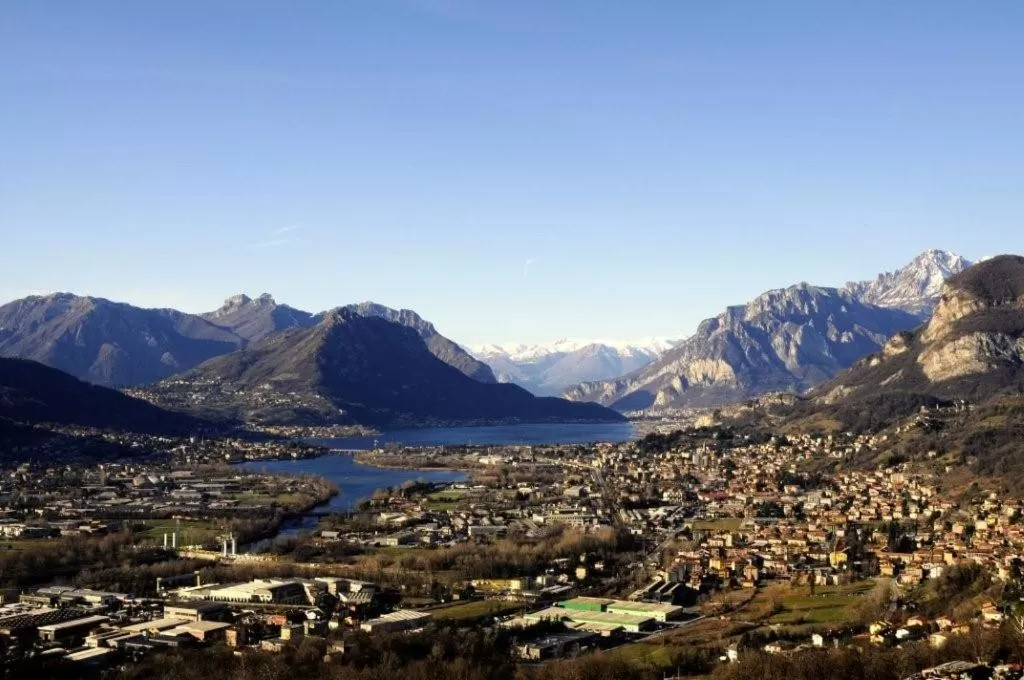 Lake view in Hotel Locanda Mel