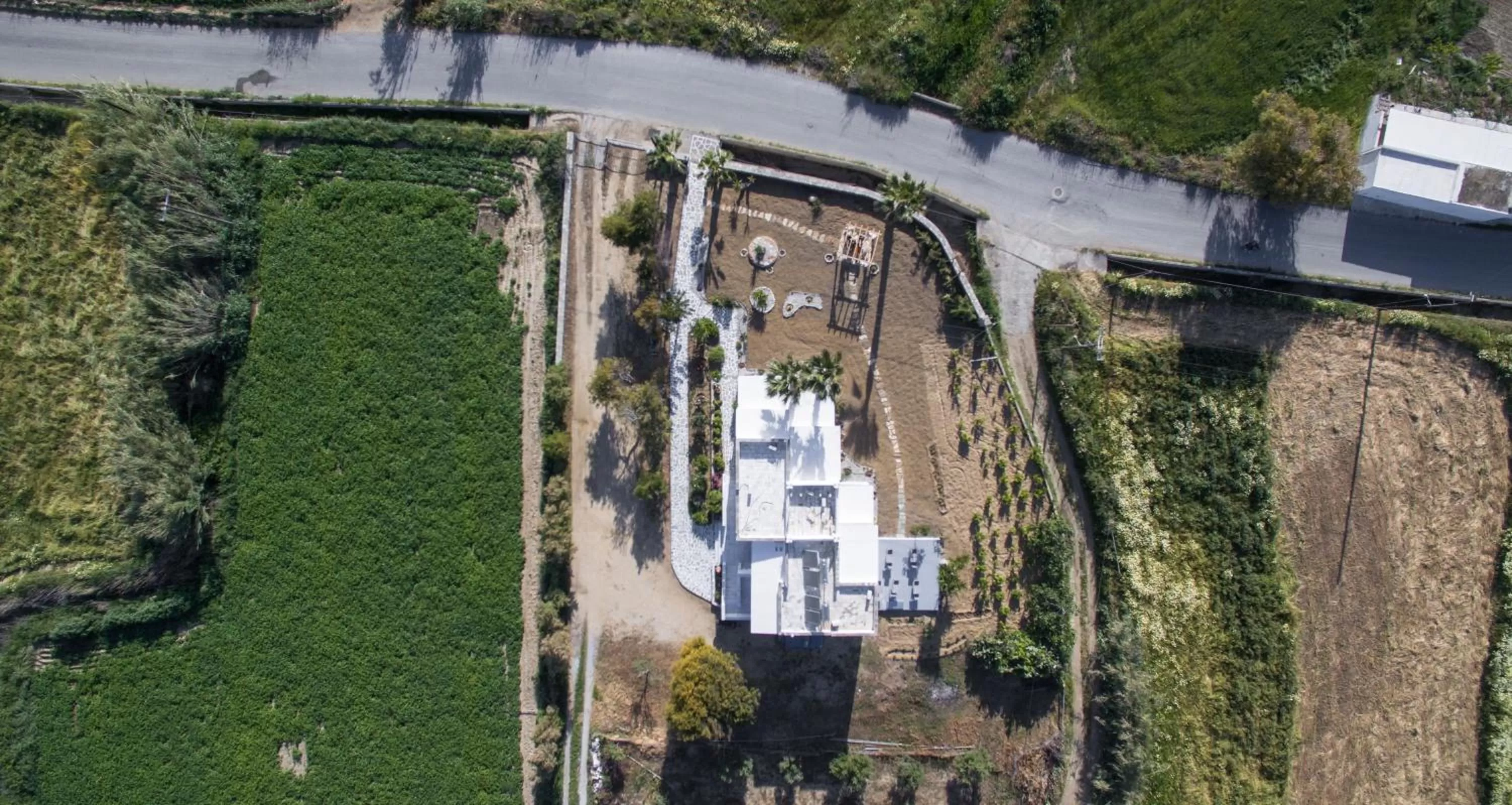 Bird's eye view in Ktima Bianco