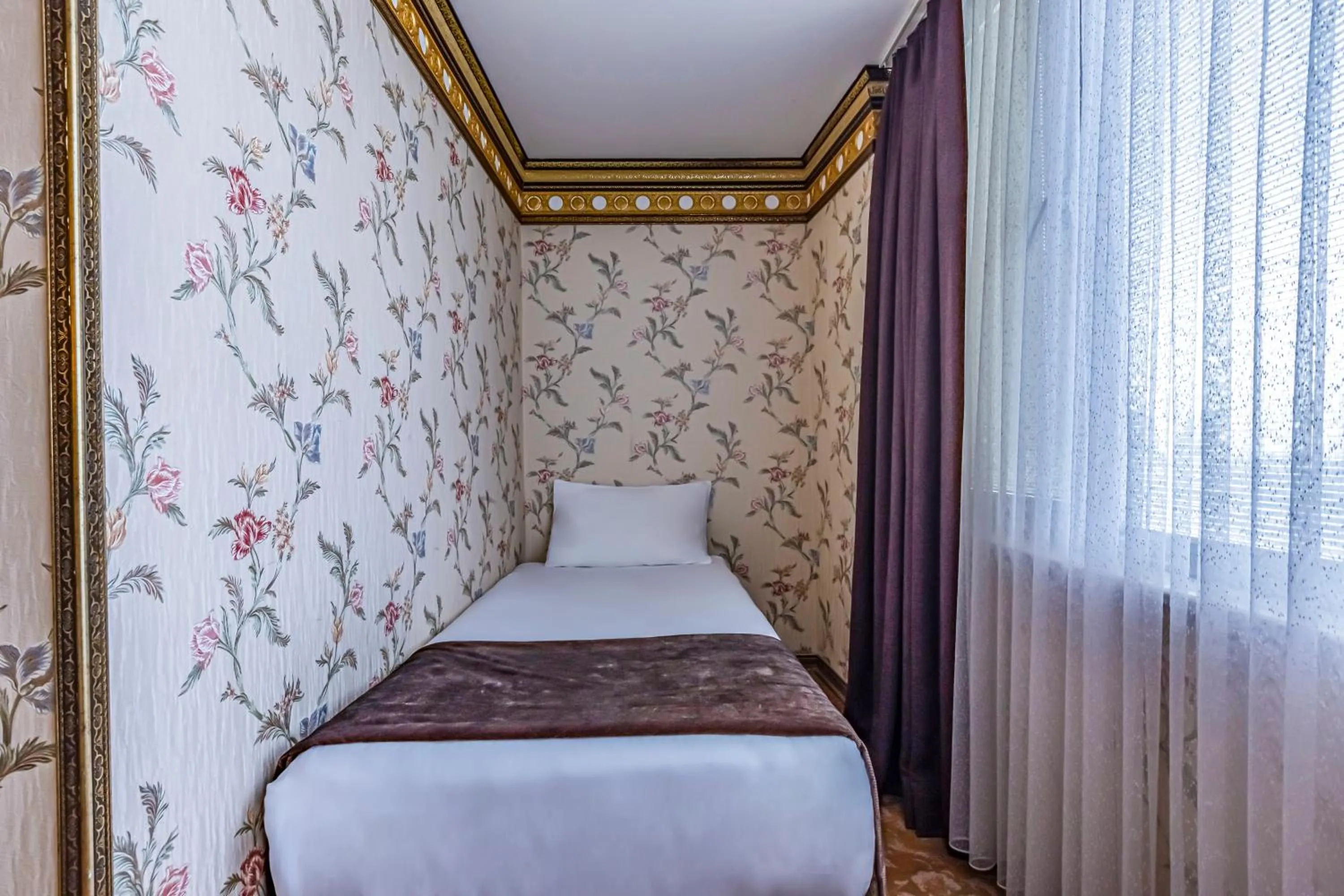 Bed in Laleli Blue Marmaray Hotel