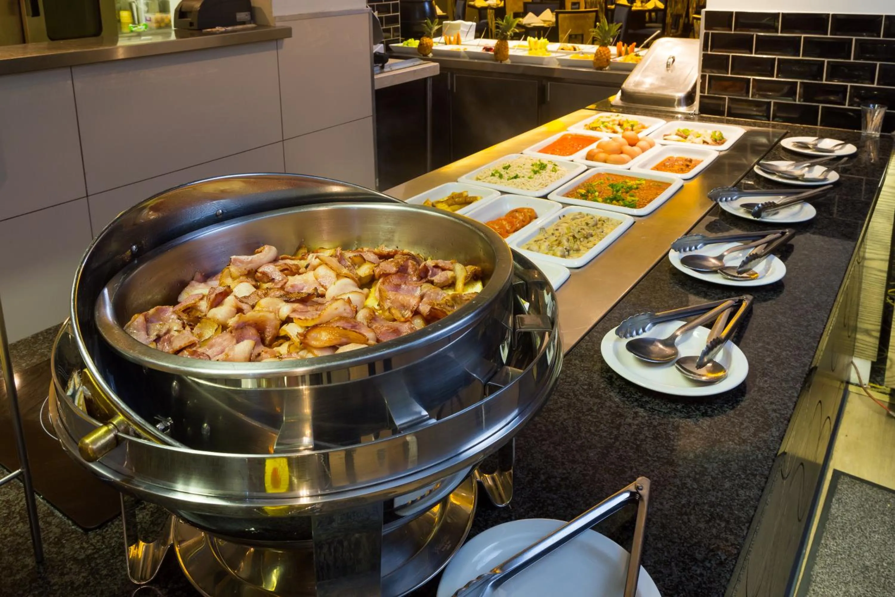 Food close-up in Fountains Hotel