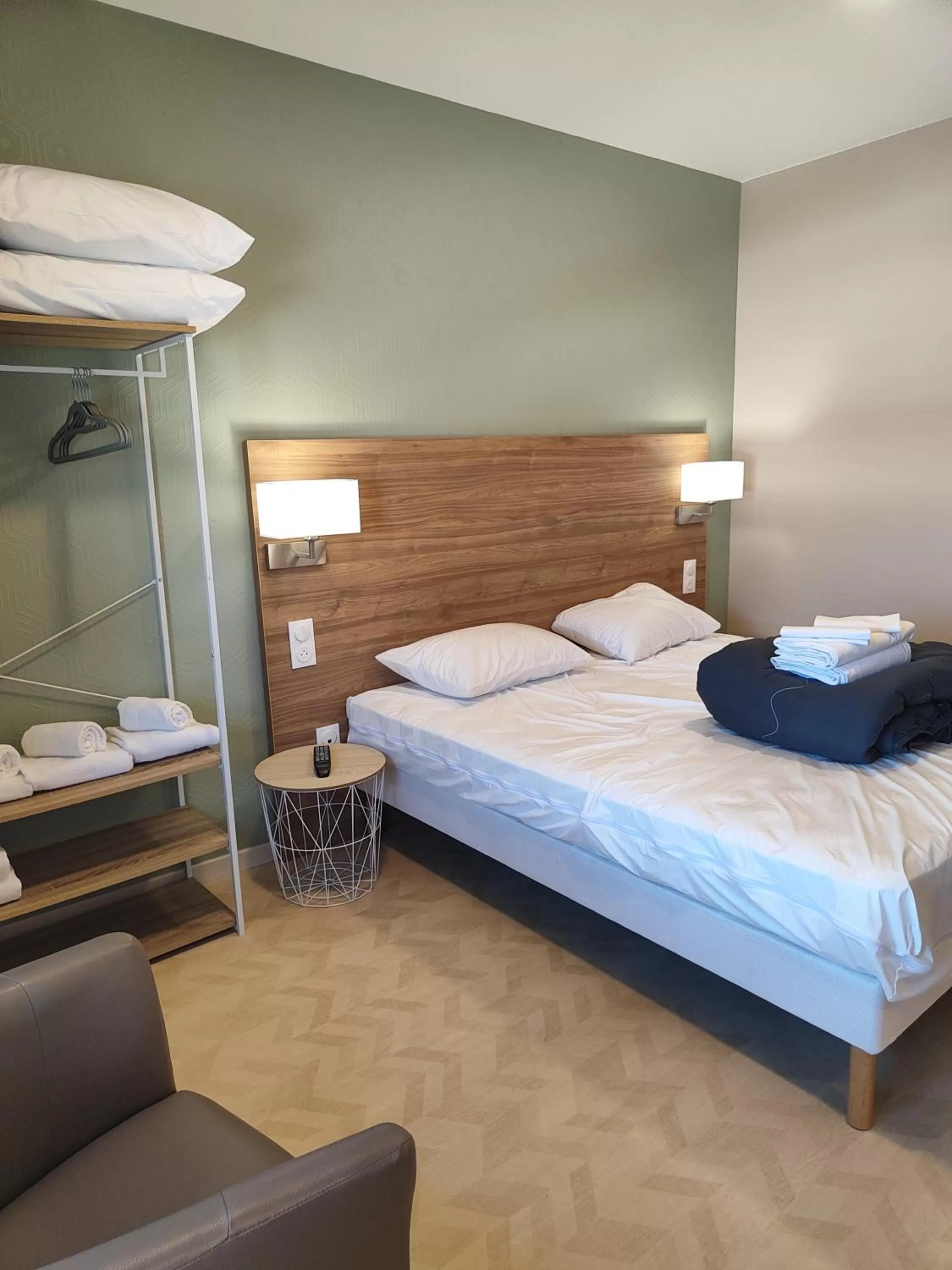 Bed in Hotel de la Terrasse