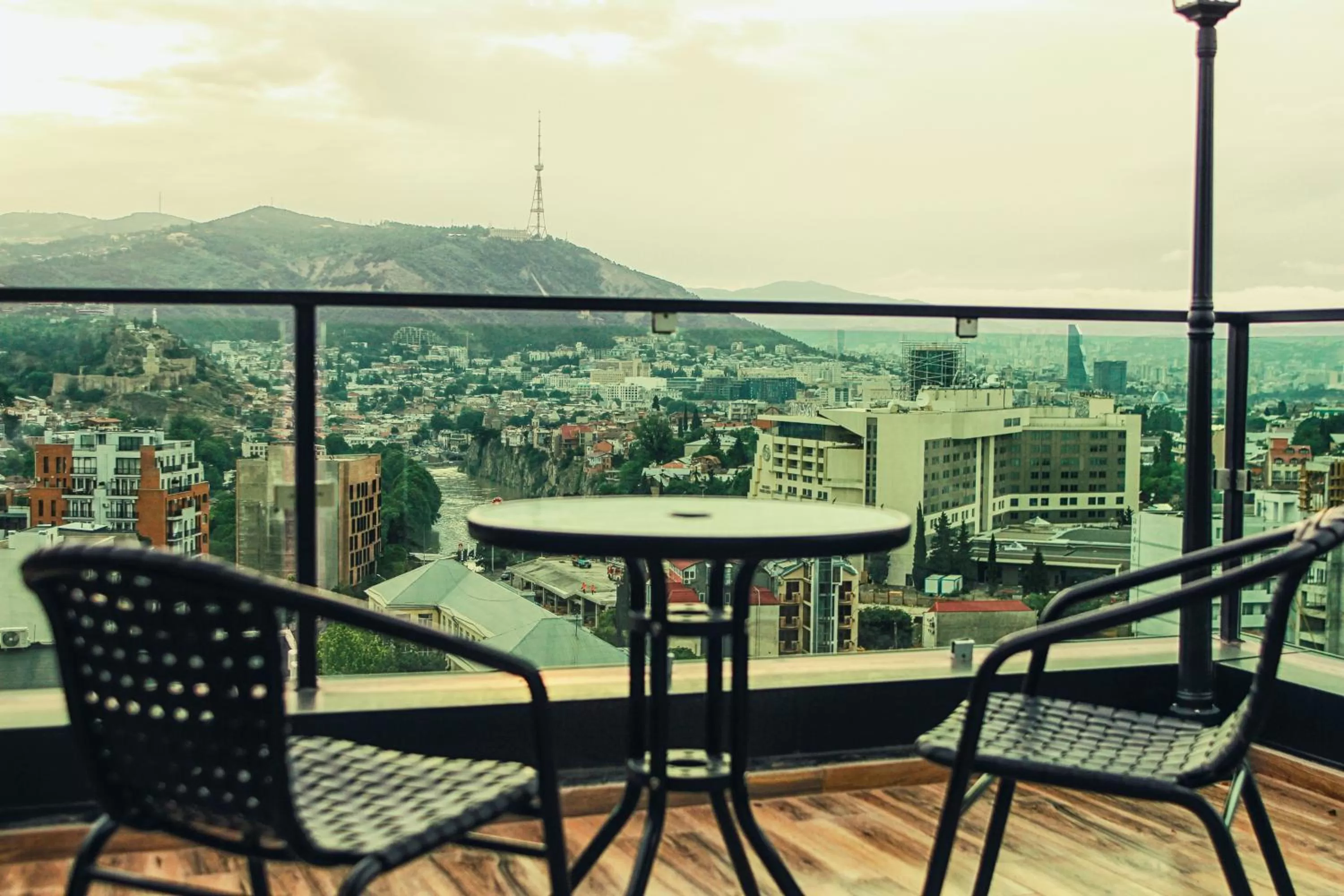 Day in Hotel Grand View in Tbilisi