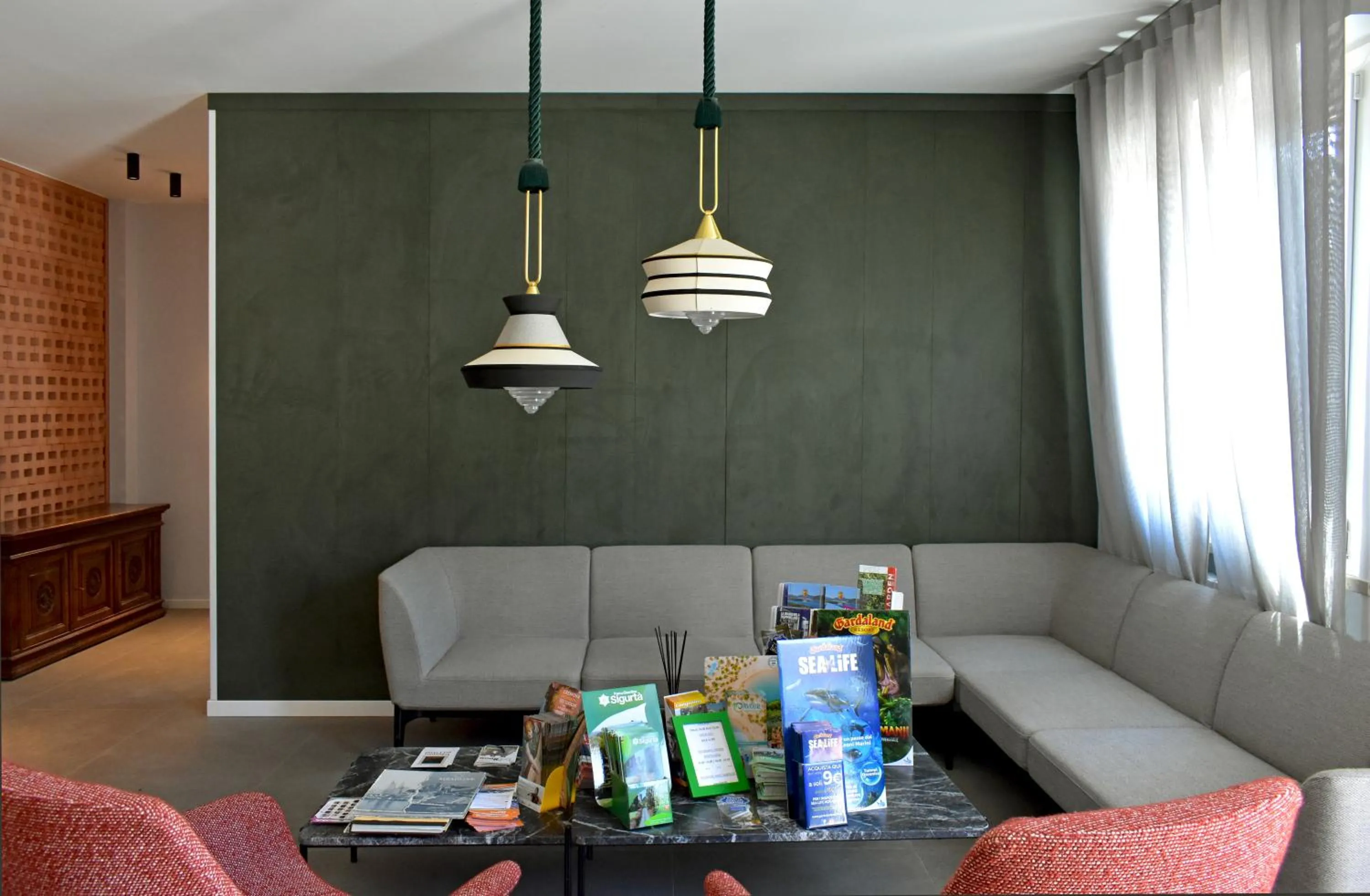 Lobby or reception in Hotel Marolda