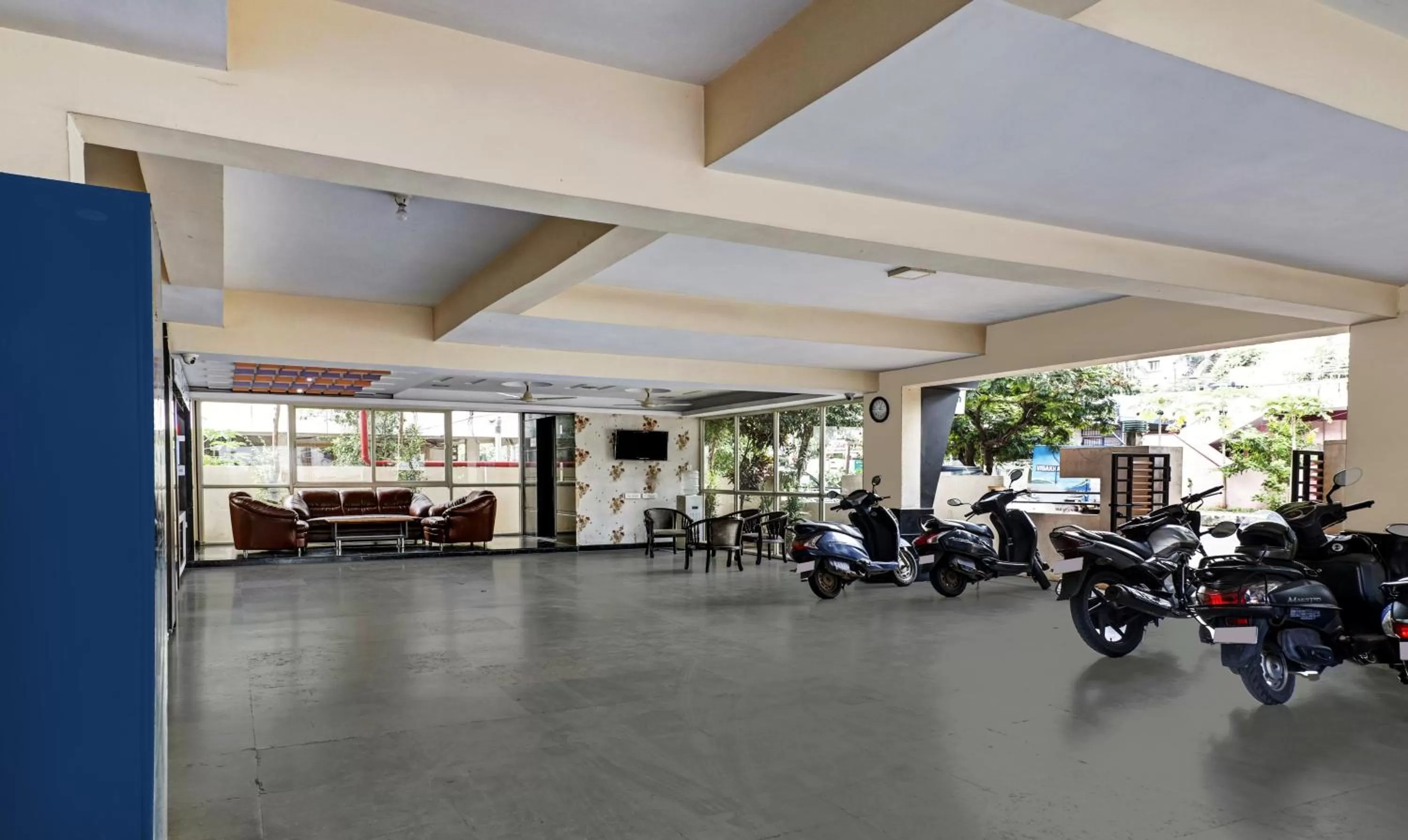 Parking in Hotel MVP Check Inn