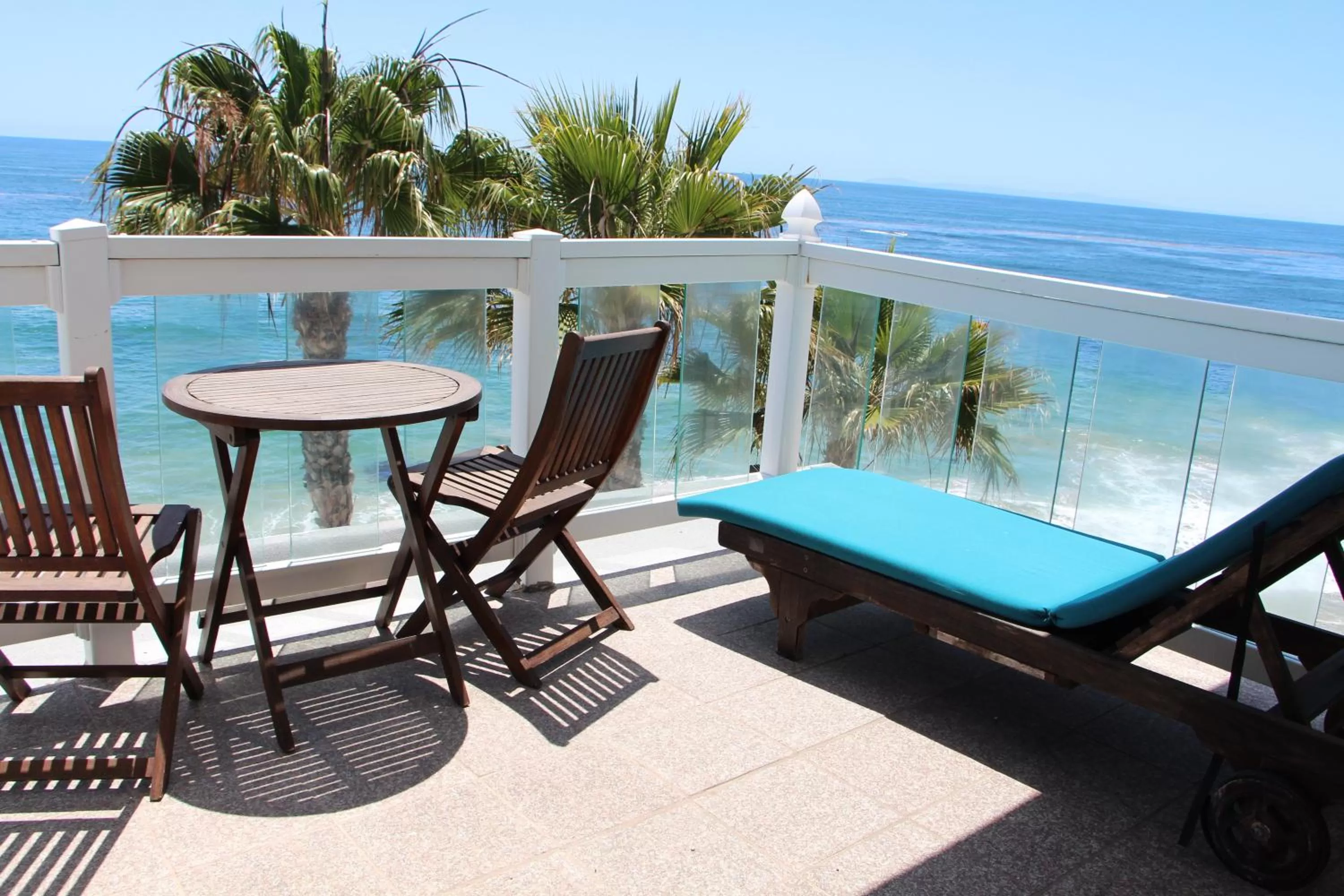 Balcony/Terrace in Capri Laguna on the Beach - A Boutique Hotel