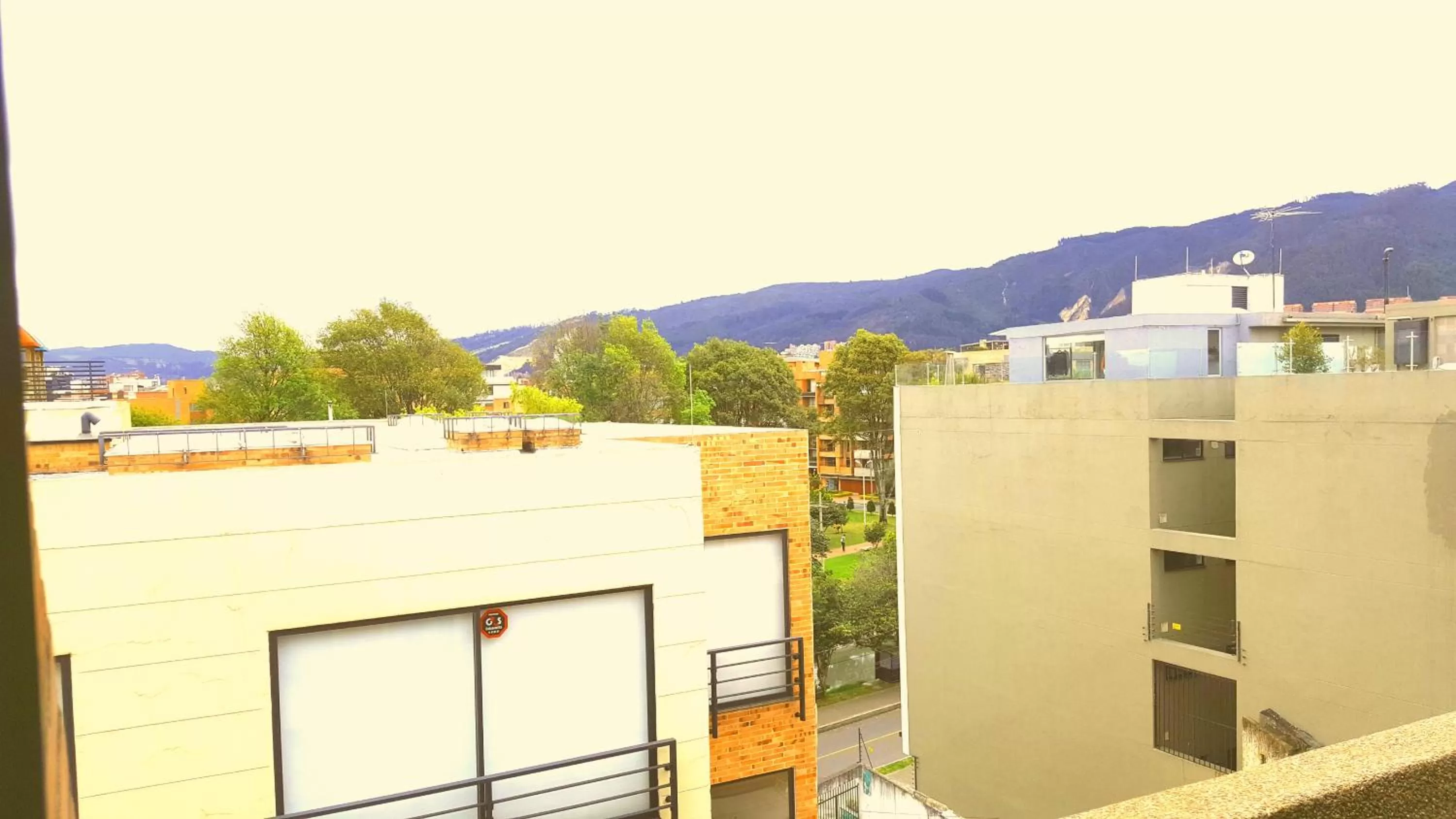 Mountain view in Suites 109 GH Usaquén