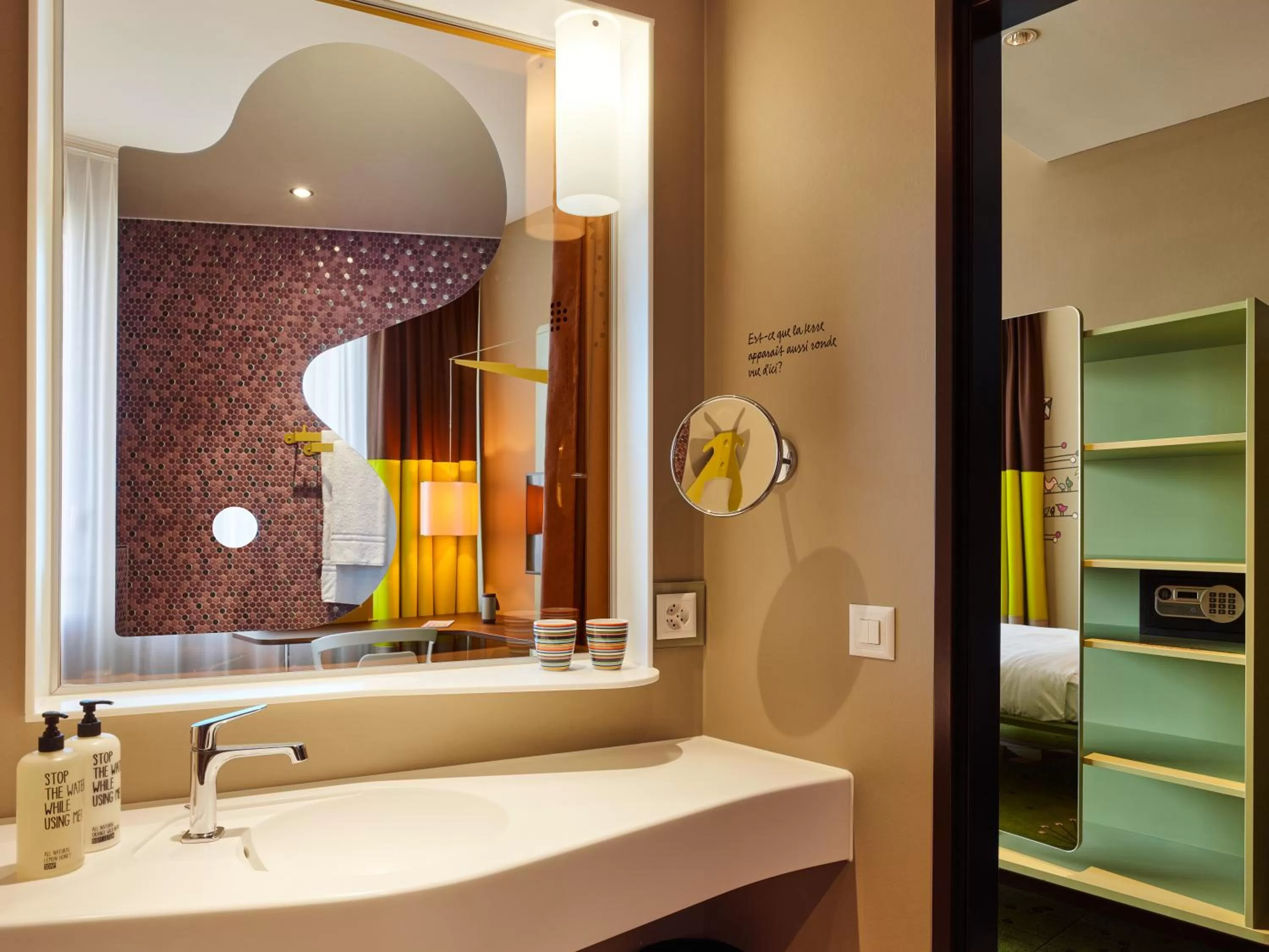 Bathroom in 25hours Hotel Zürich West