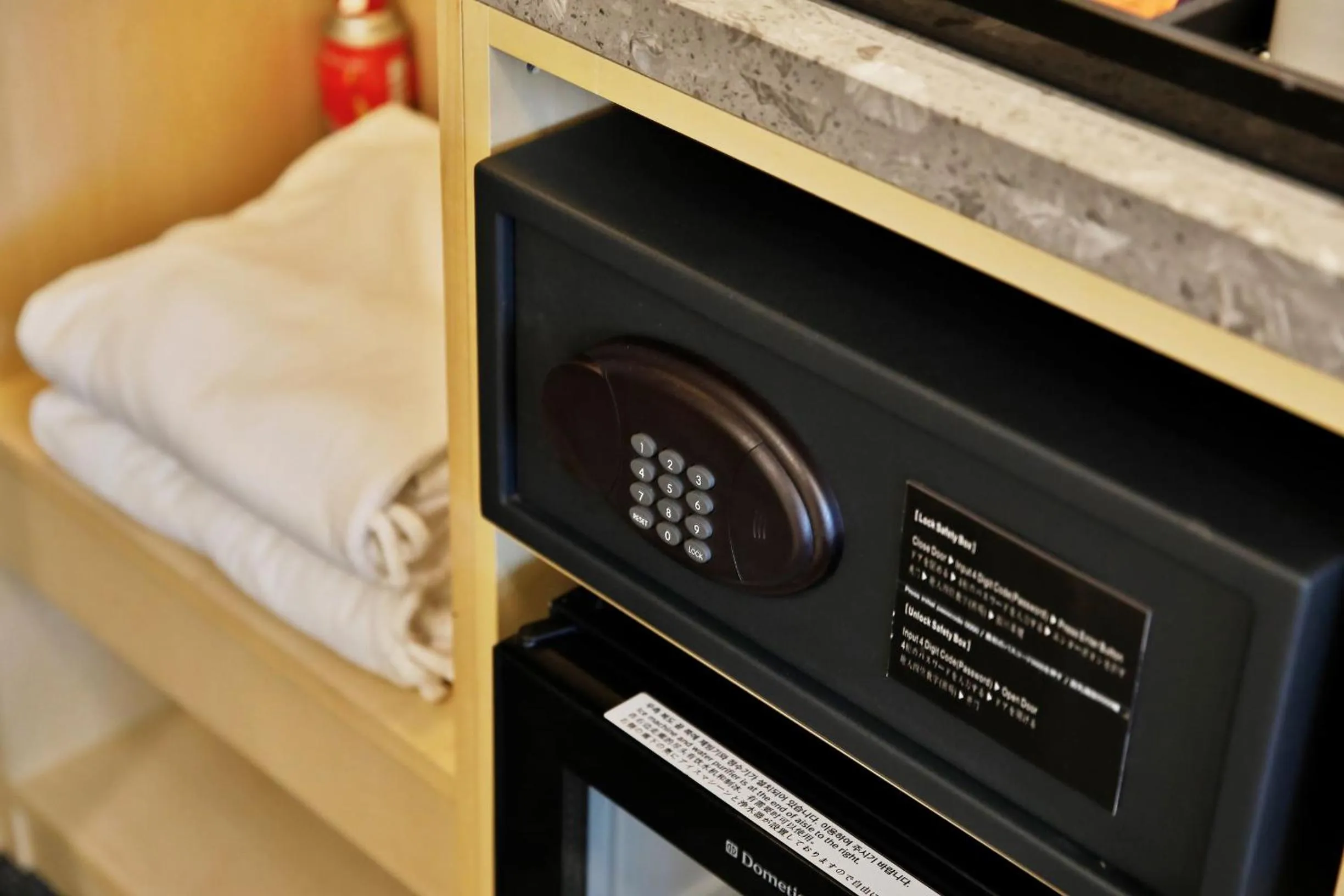 Decorative detail, Bed in Hotel Midcity Myeongdong