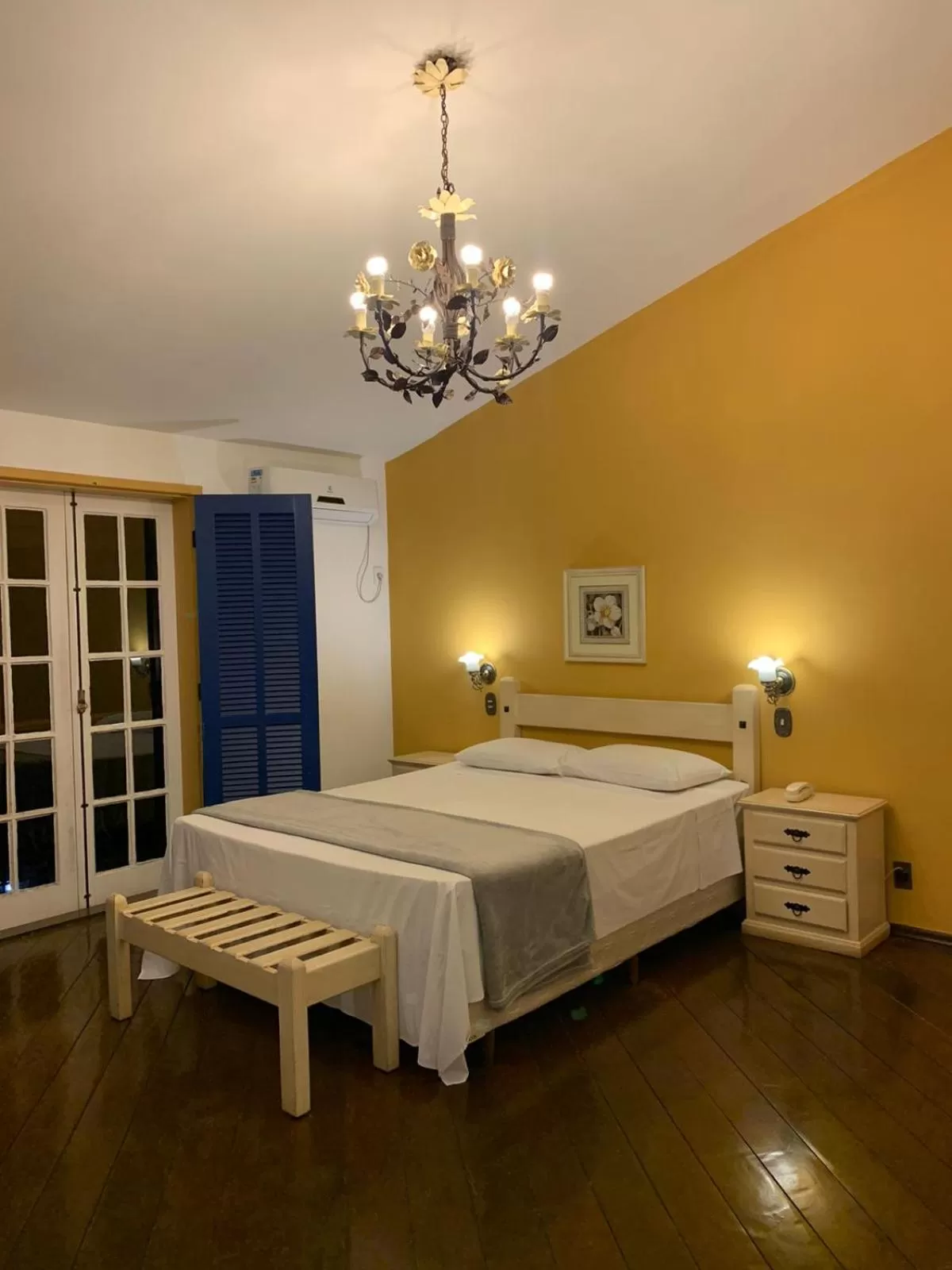 Bed in Pousada Villa Real