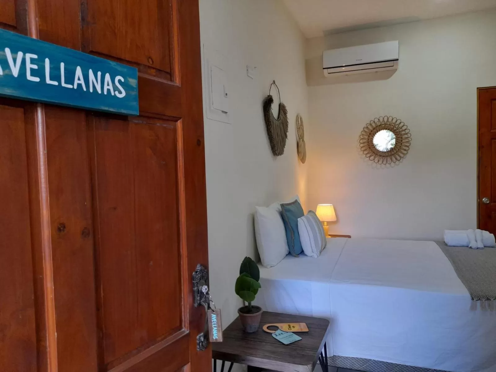 Bed in Zulu Surf Hotel Tamarindo