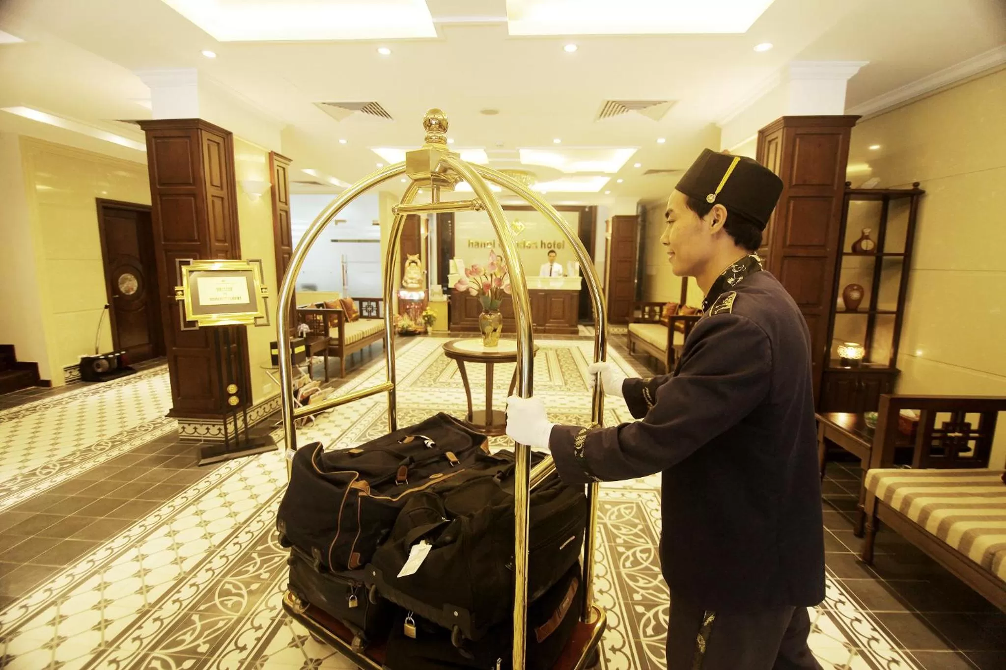 Staff in Hanoi Emotion Hotel