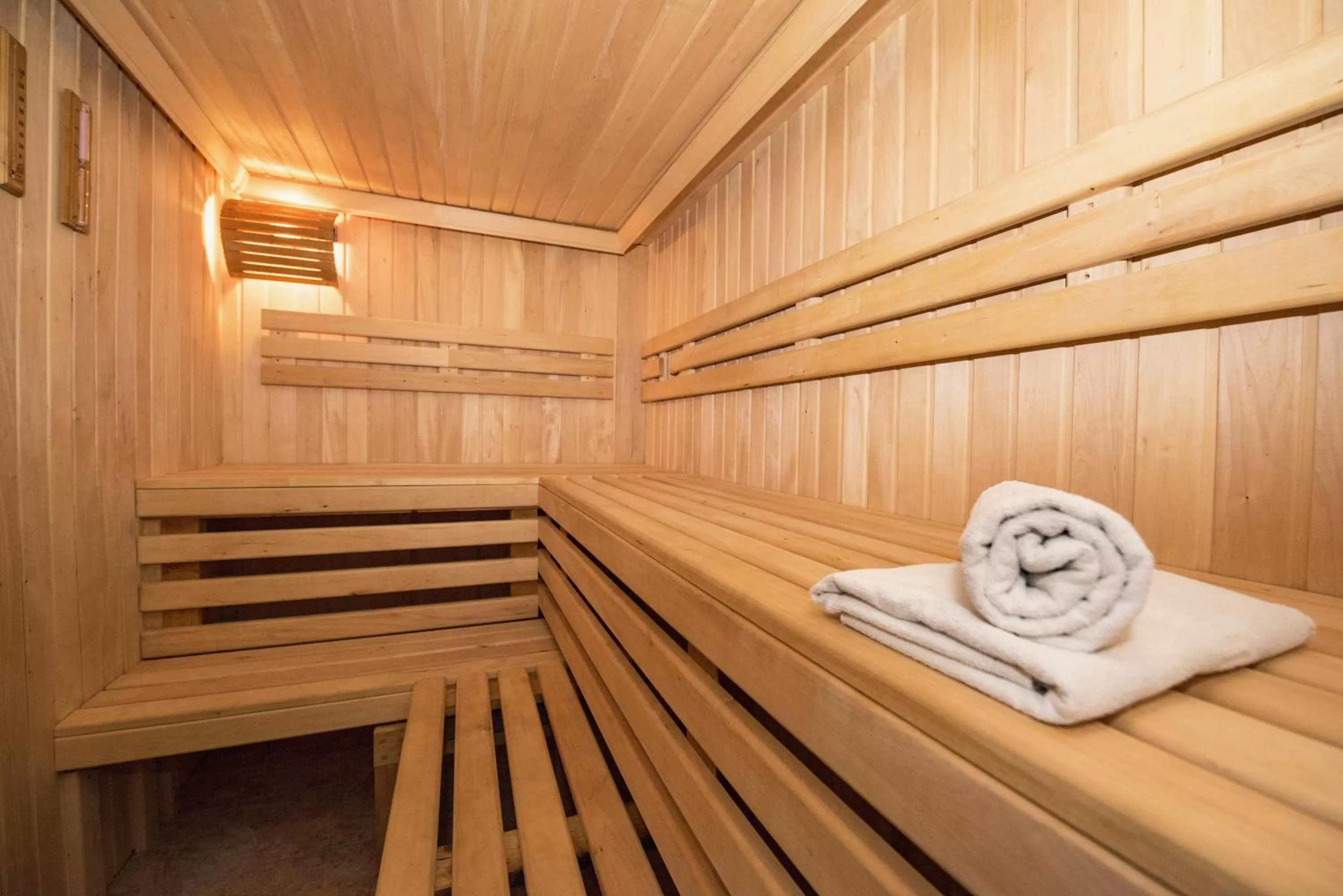 Sauna in Château de la Râpée Hôtel restaurant