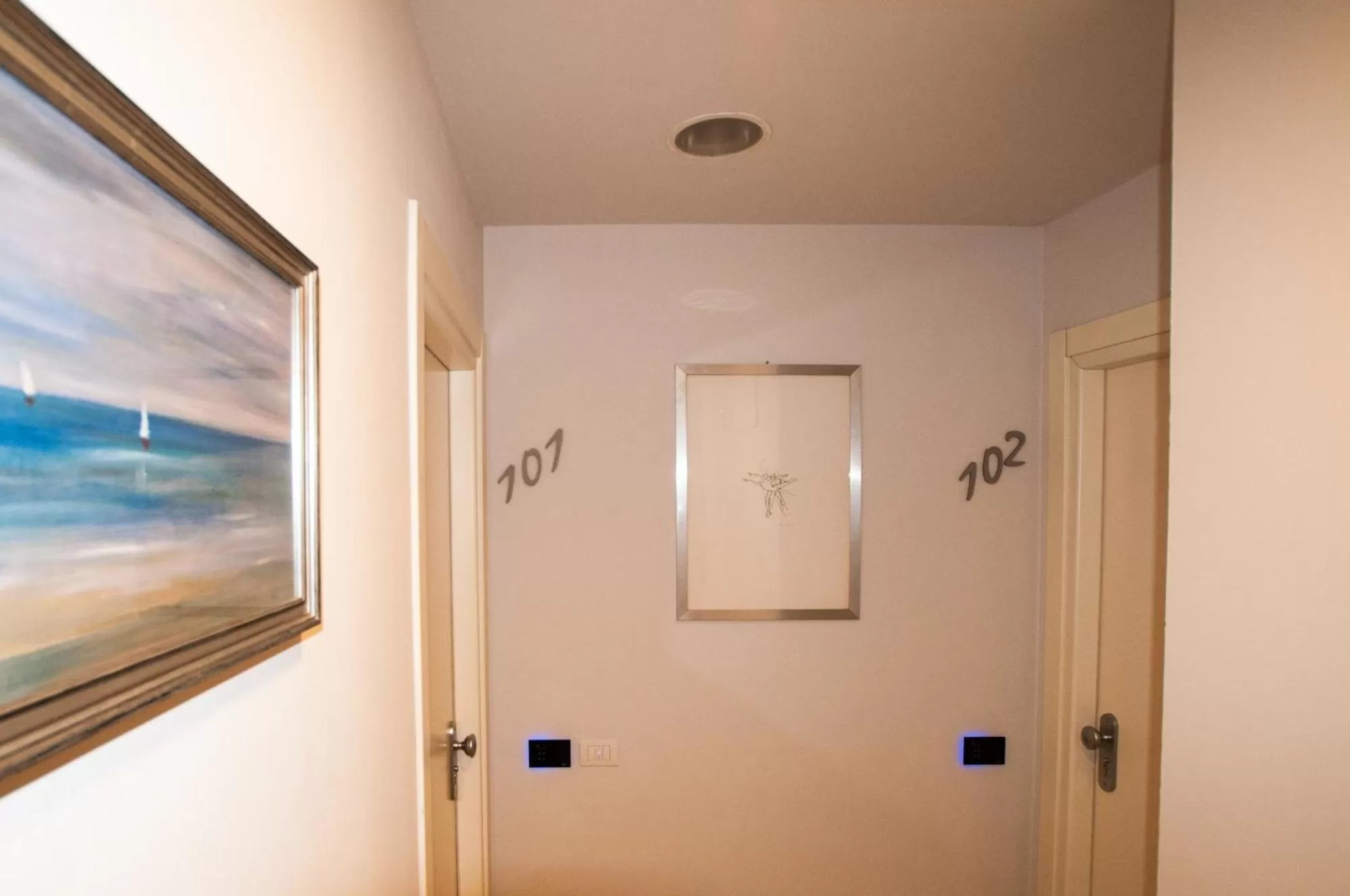 Decorative detail in Hotel Ca' di Gali