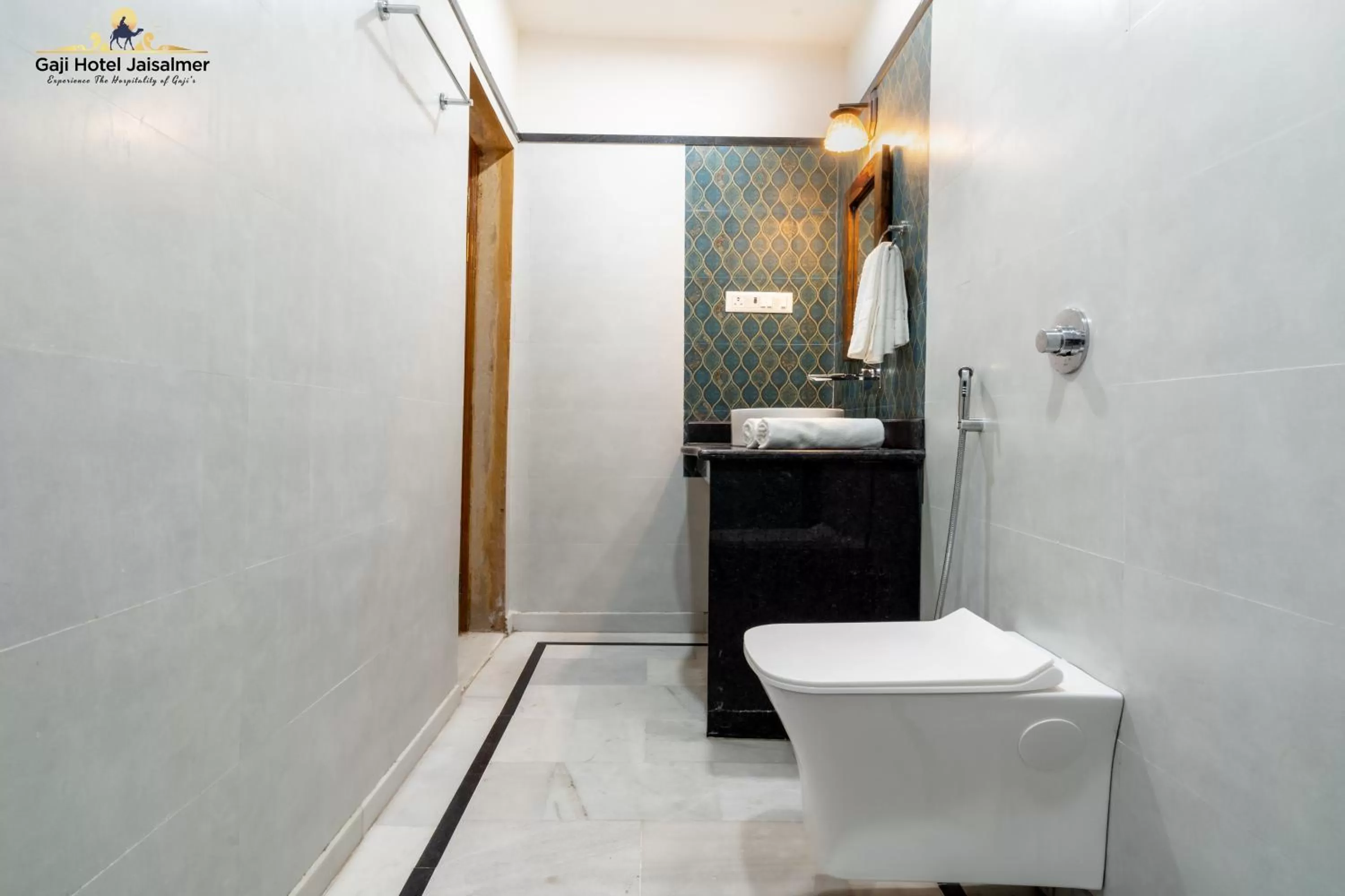 Shower in Gaji Hotel Jaisalmer