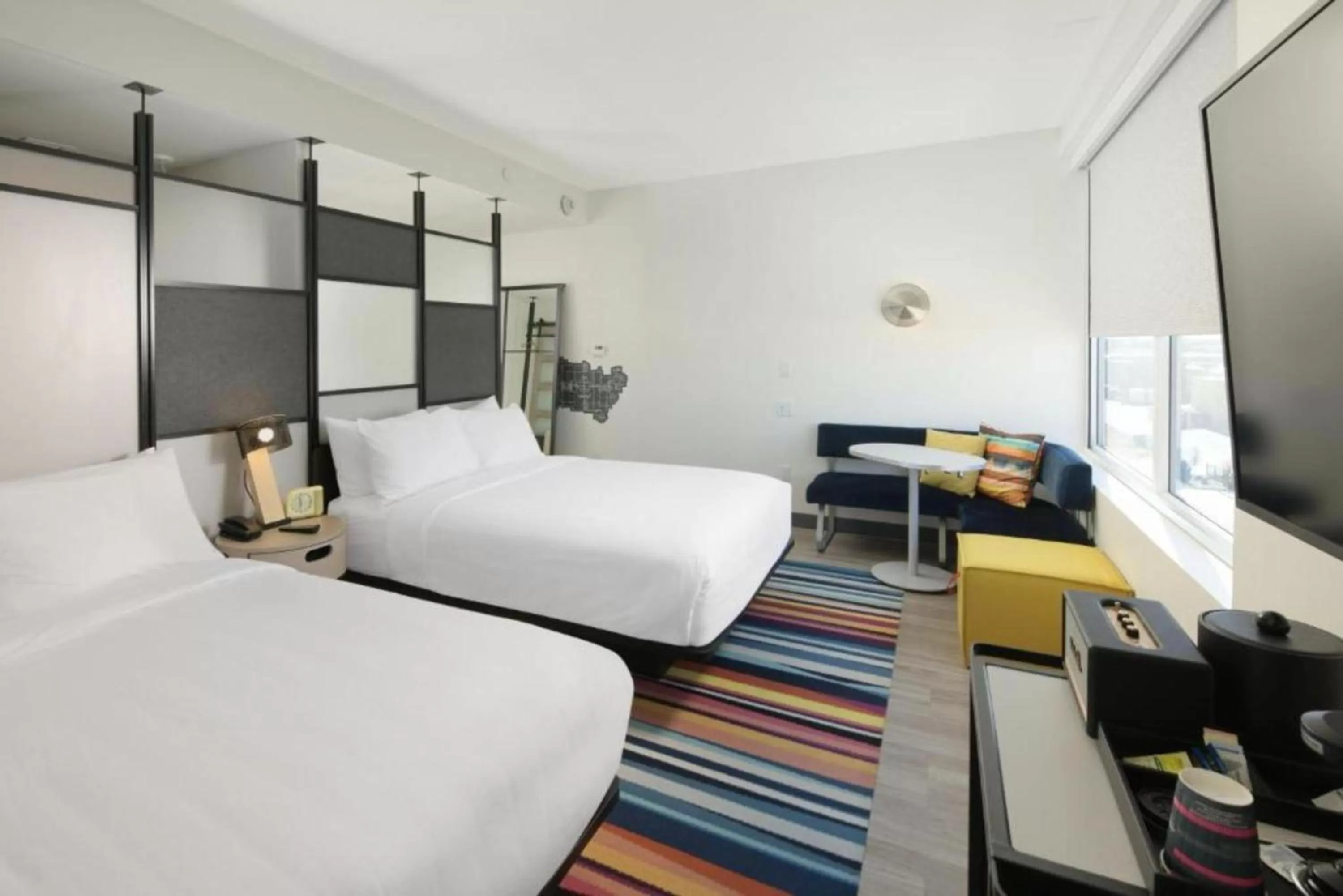 Bed in Aloft Lubbock